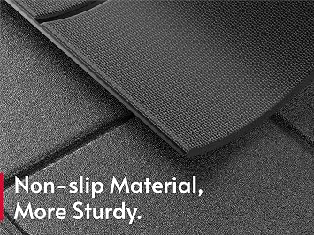 Walking Pad Mat 26 x 60 (Mat Only), 1/4 Thick Floor Mat for Under Desk Treadmill for Carpet & Hardwood, Shock Absorption Protector for Small Mini Treadmill, Waterproof & Anti-Slip, Heavy Duty