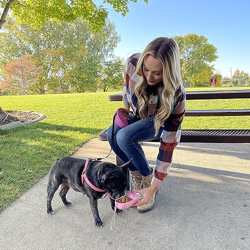 Miniatura 5 de AV&EM - Botella de agua portátil grande para mascotas (azul)