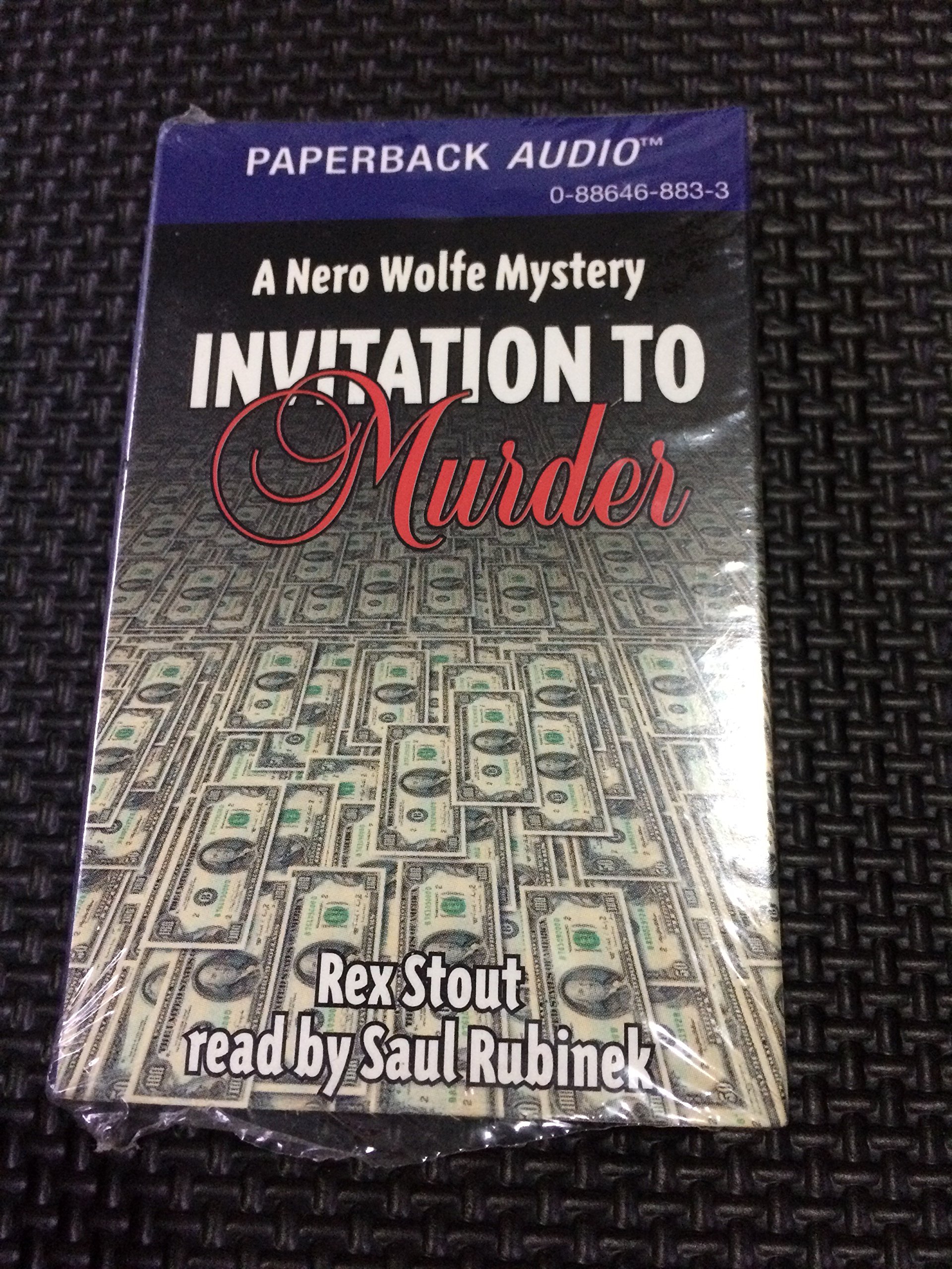 Invitation to Murder Stout, Rex, Rubinek, Saul 9780886468835 Amazon