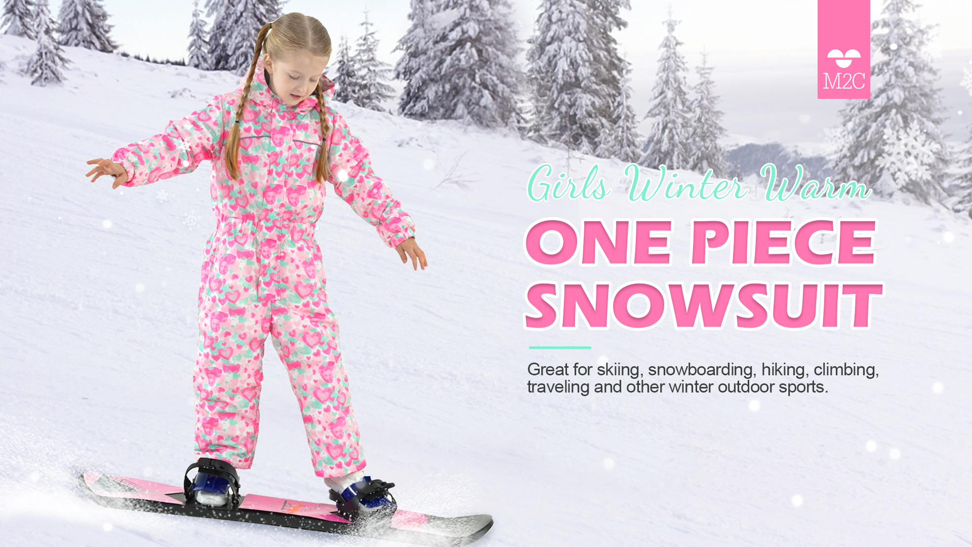 Reima Snowsuit Wippette Baby Girls' Snowsuit – Waterproof