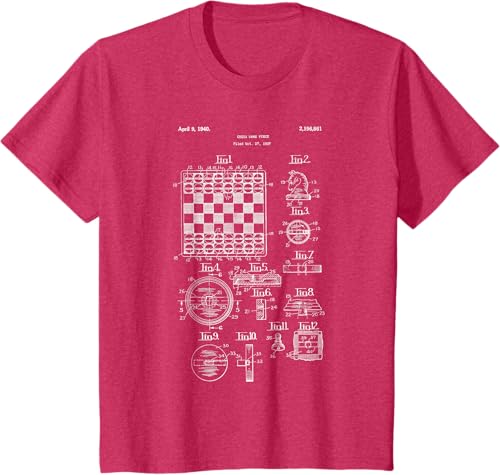 Miniatura 76 de clásico tablero de ajedrez conjunto camisa – Viejo Juego Knight peón Queen, mujer S, Jaspeado oscuro Negro,Azul Marino,Asfalto,Azul