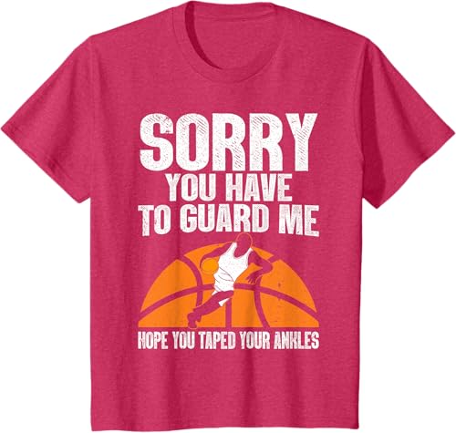 Miniatura 24 de Funny Basketball For Men Women Sports Game Basketball Player T-Shirt Black,Navy Blue,Asphalt Grey,Cranberry Red,Olive Green,Dark Heather