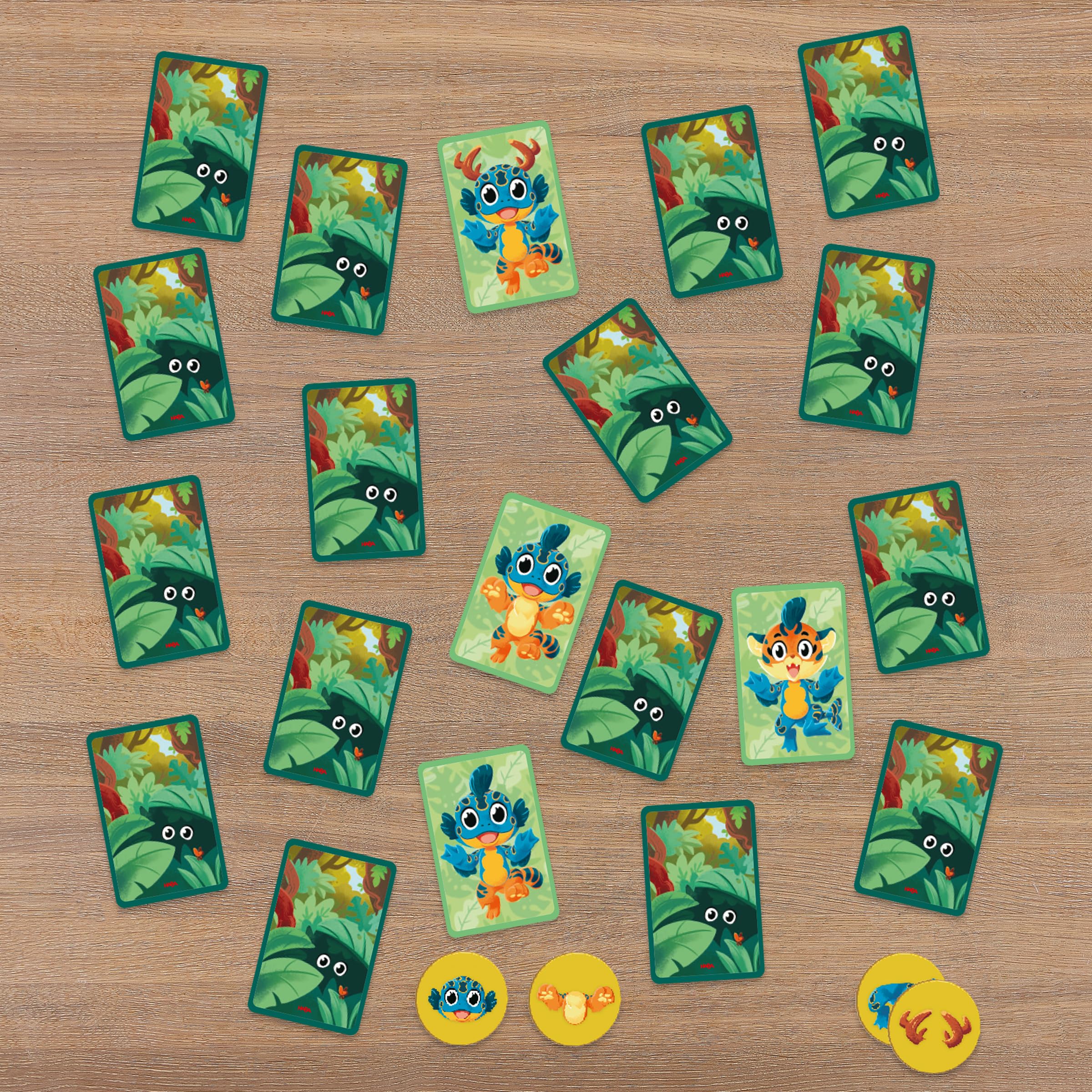HABA 2012193003 - Flipkins, Juego Infantil de Mesa de observación y reacción. Más 5 años