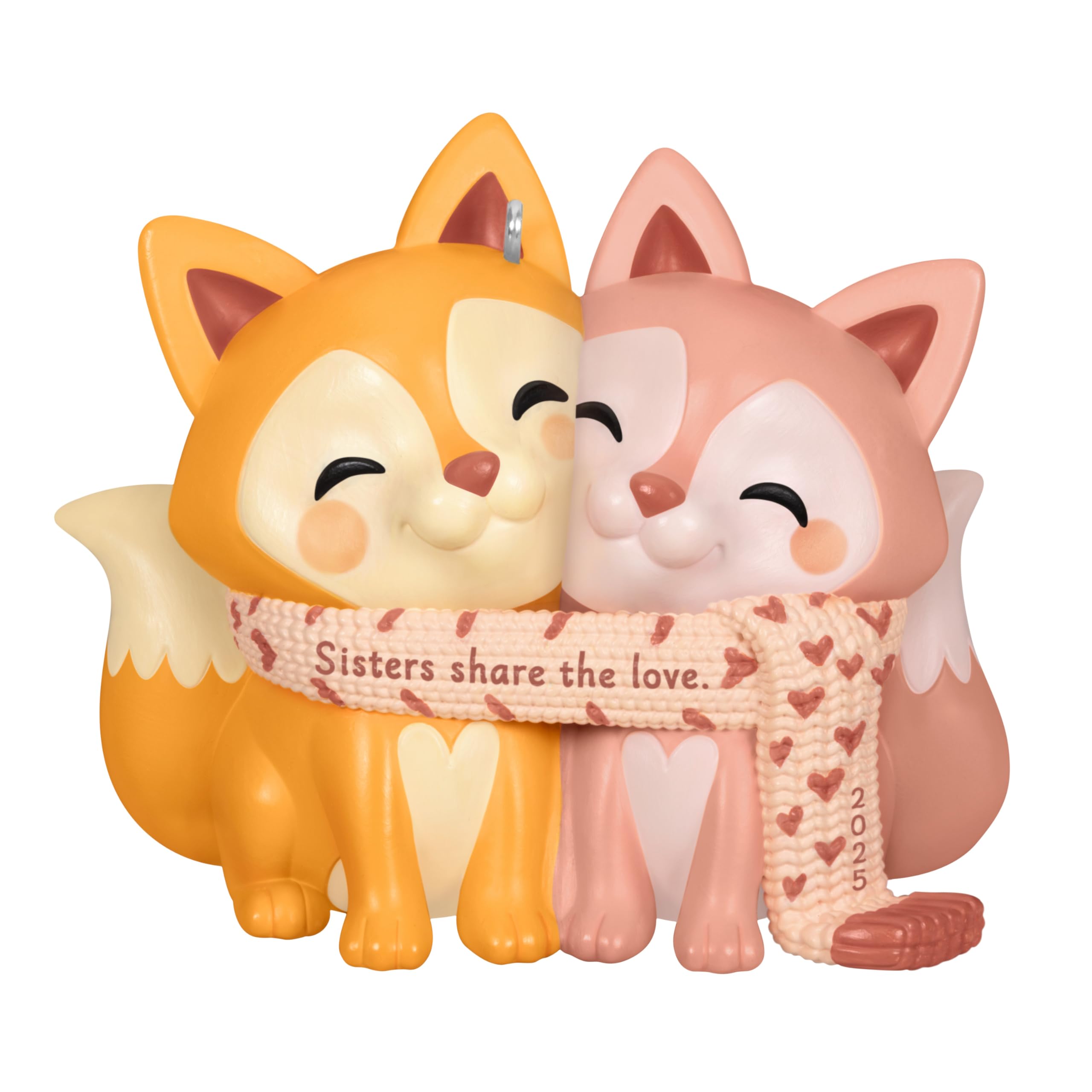 Hallmark Keepsake Sisters Share The Love 2025 Christmas Ornament 2025,