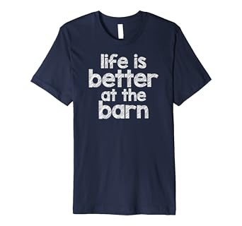 Amazon Com Barn Clothes Farm Girl T Shirt Horse And Animal