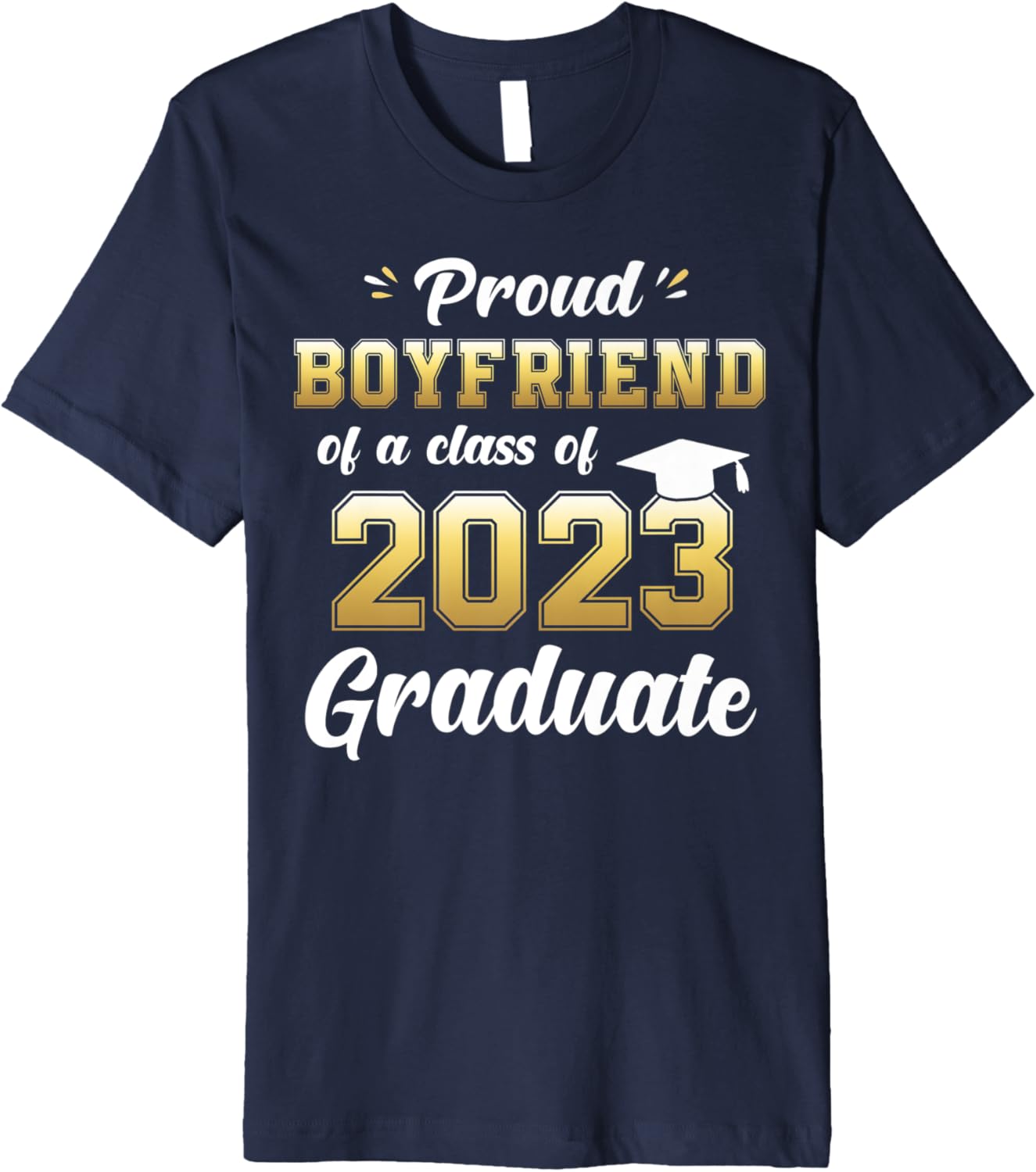 Boyfriend of the graduate shirt Clearance