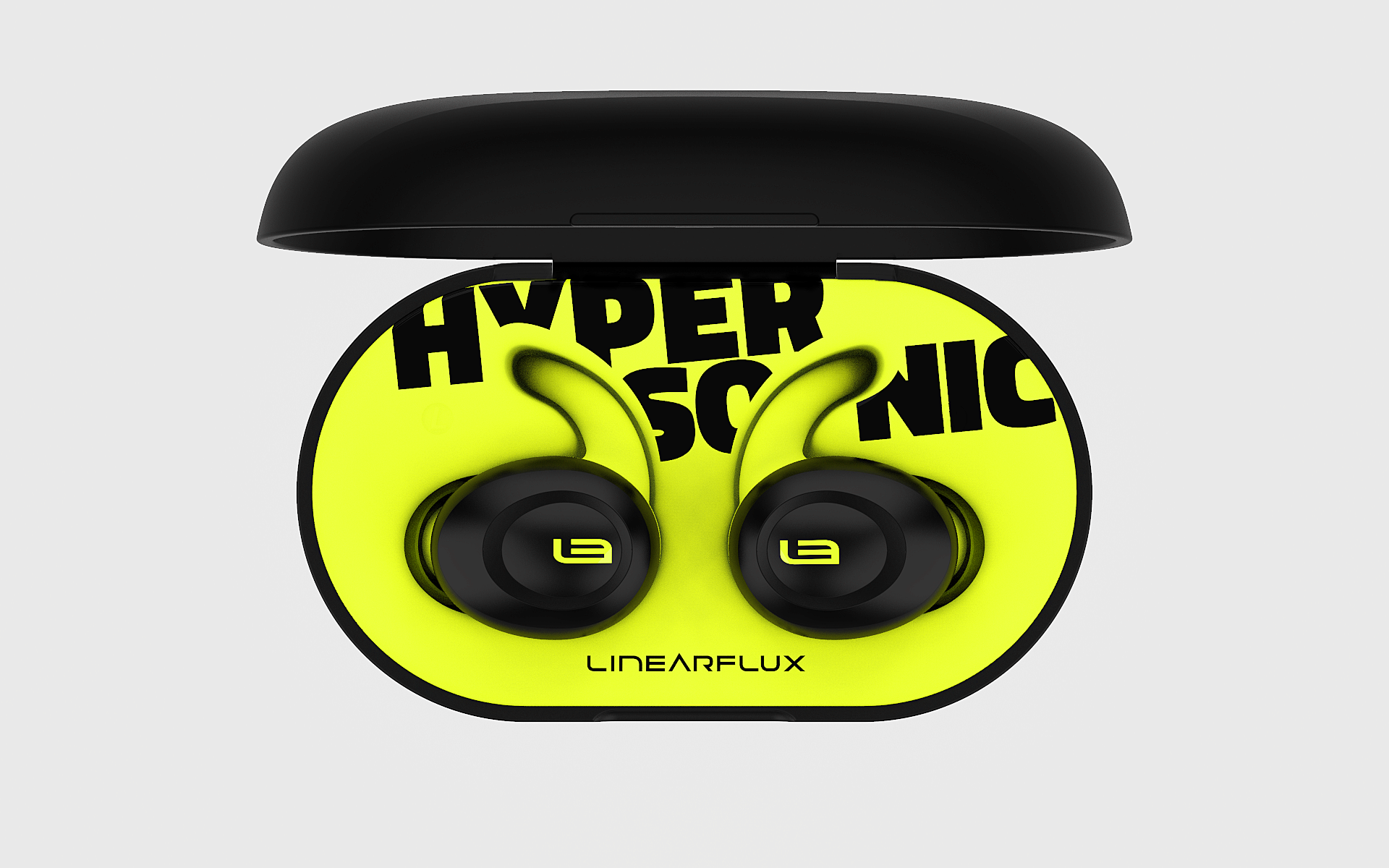 【新品・未開封】HYPERSONIC LINEARFLUX ワイヤレスイヤフォン HyperSonic Lite - 3D Hyper Definition True Wireless In Ear