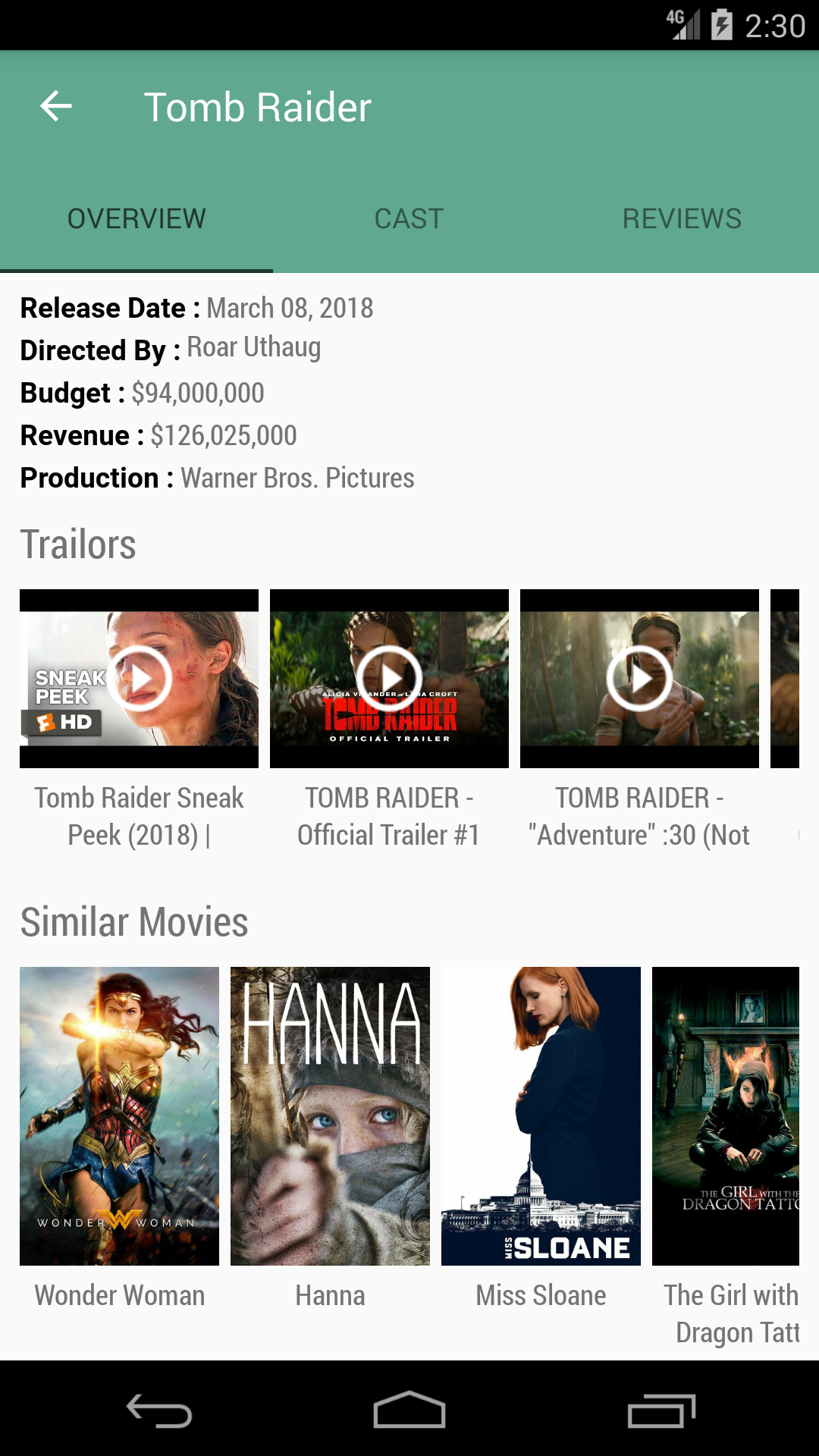 Latest Movie Reviews Free - App on Amazon Appstore