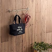 Vista 6 de SANEI W5717-365-D Iron Bar, Antique Style, Towel Rack, Accessory Rack, Multipurpose, 14.4 inches (365 mm), Black