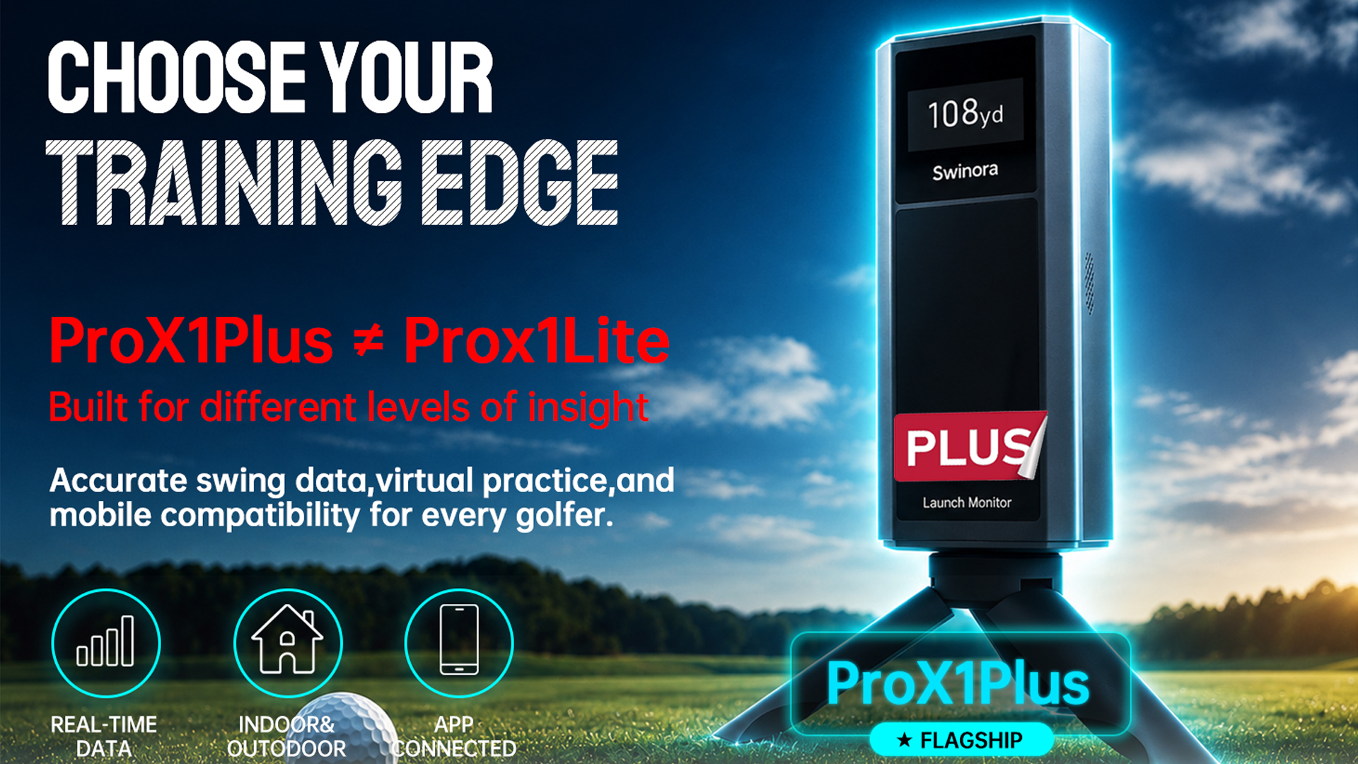 Amazon.com : Swinora Golf Launch Monitor & Simulator: Portable