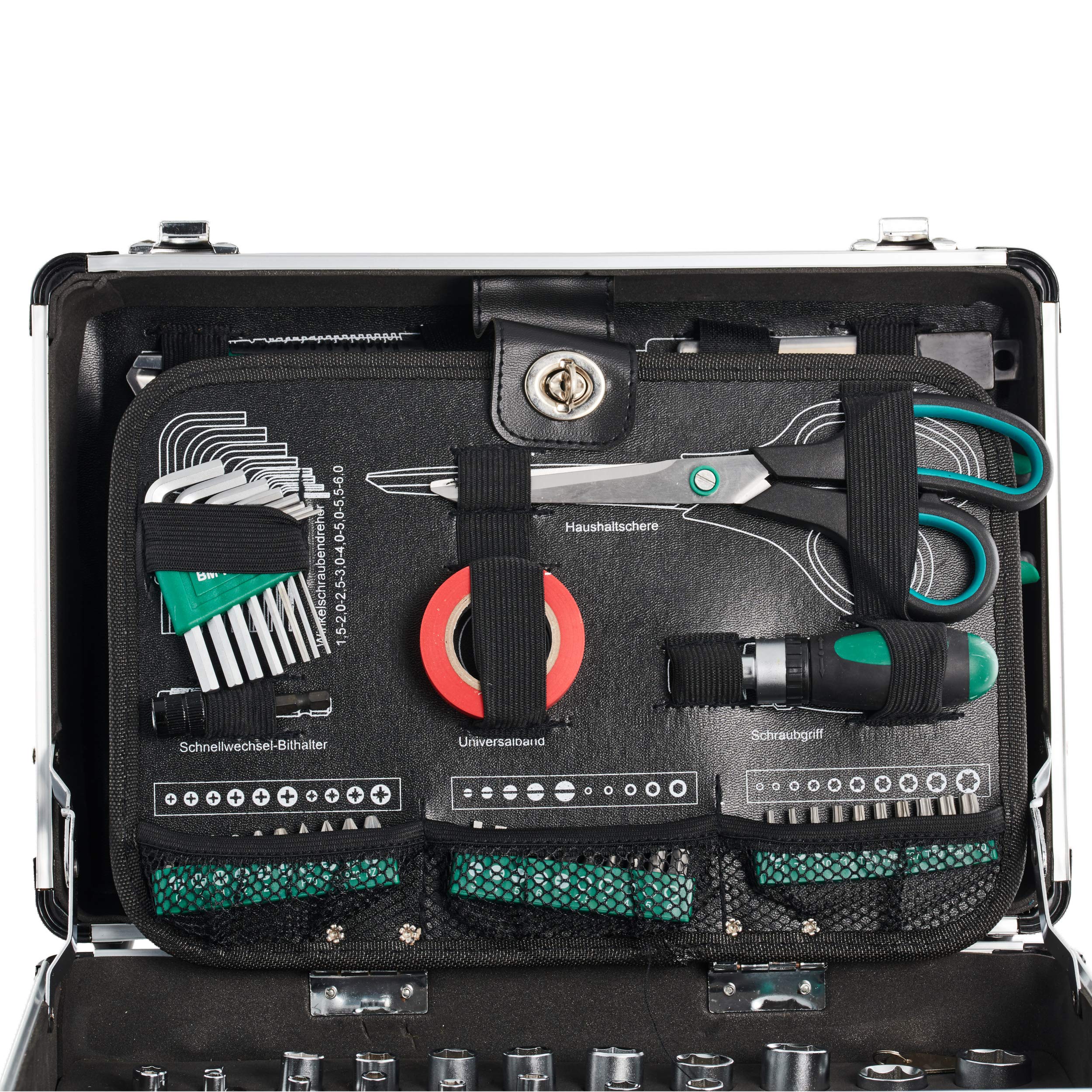 Brüder Mannesmann Tools Set Tool Box, 1 Piece, M29067