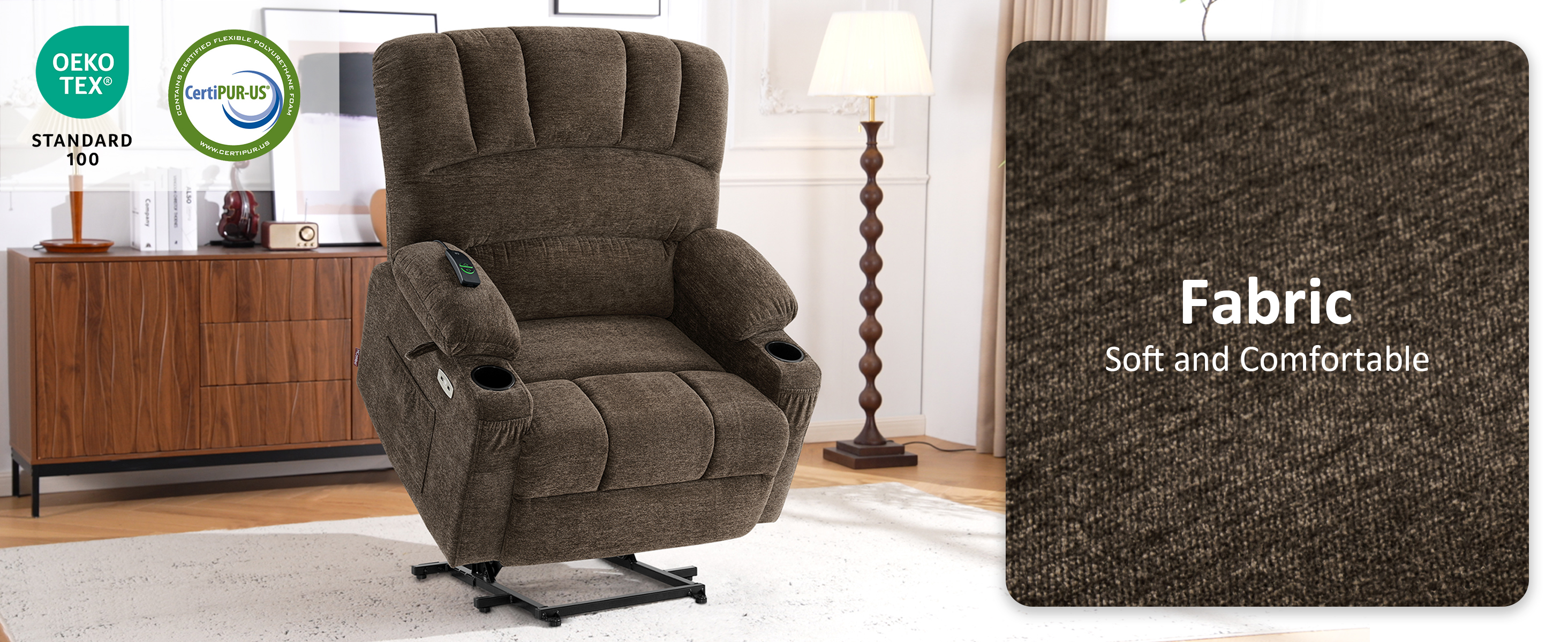Amazon.com: MCombo Oversized Power Lift Recliner Chair for Elderly
