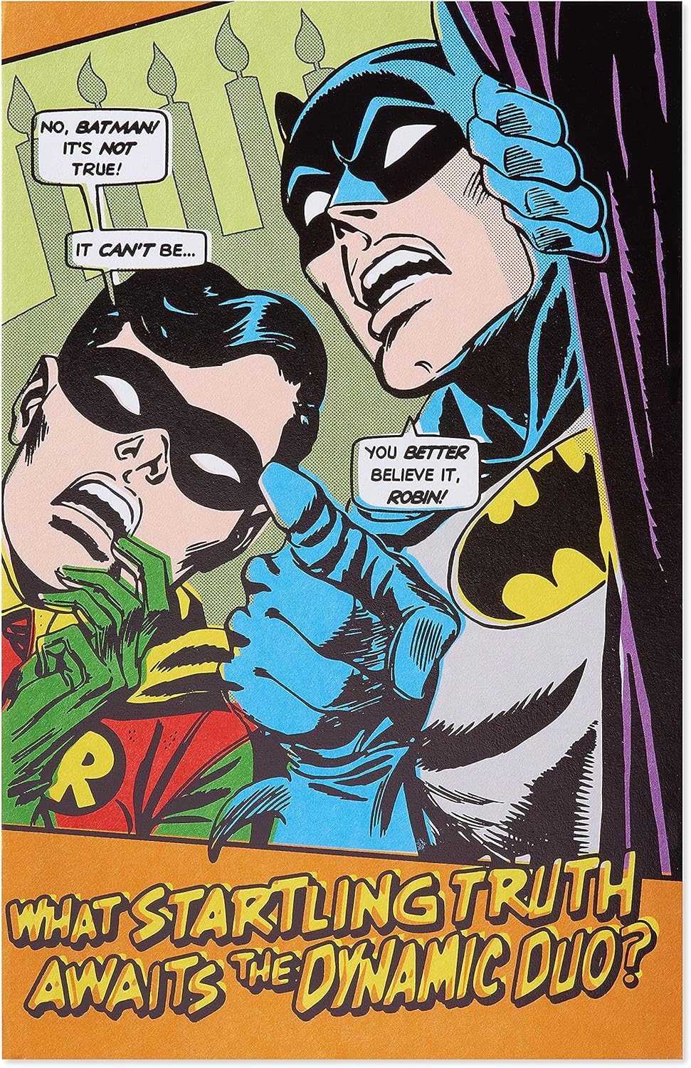 American Greetings Batman Birthday Card for Son (Dynamic Duo)