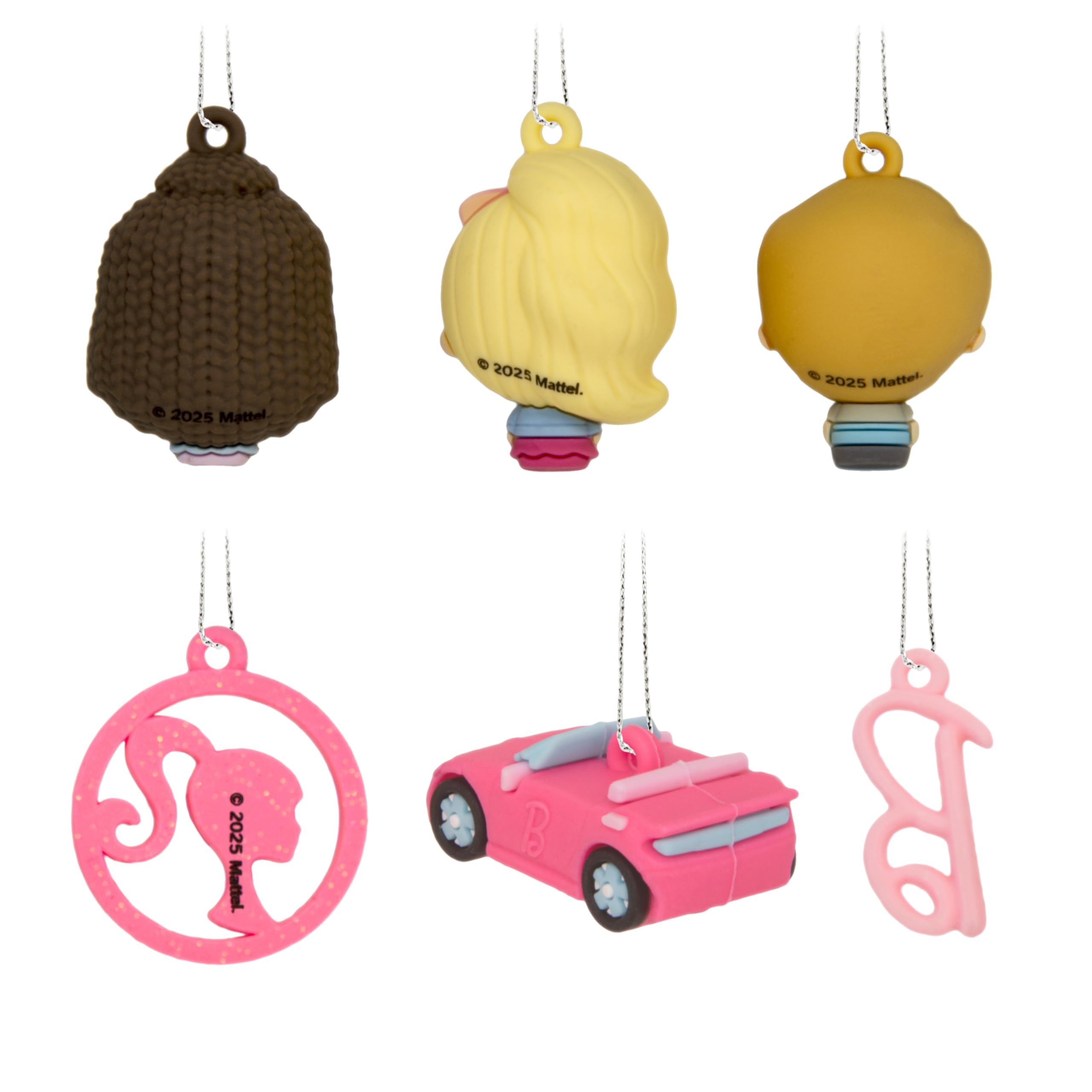 Amazon.com: Hallmark Mini Barbie Christmas Ornaments, Shatterproof