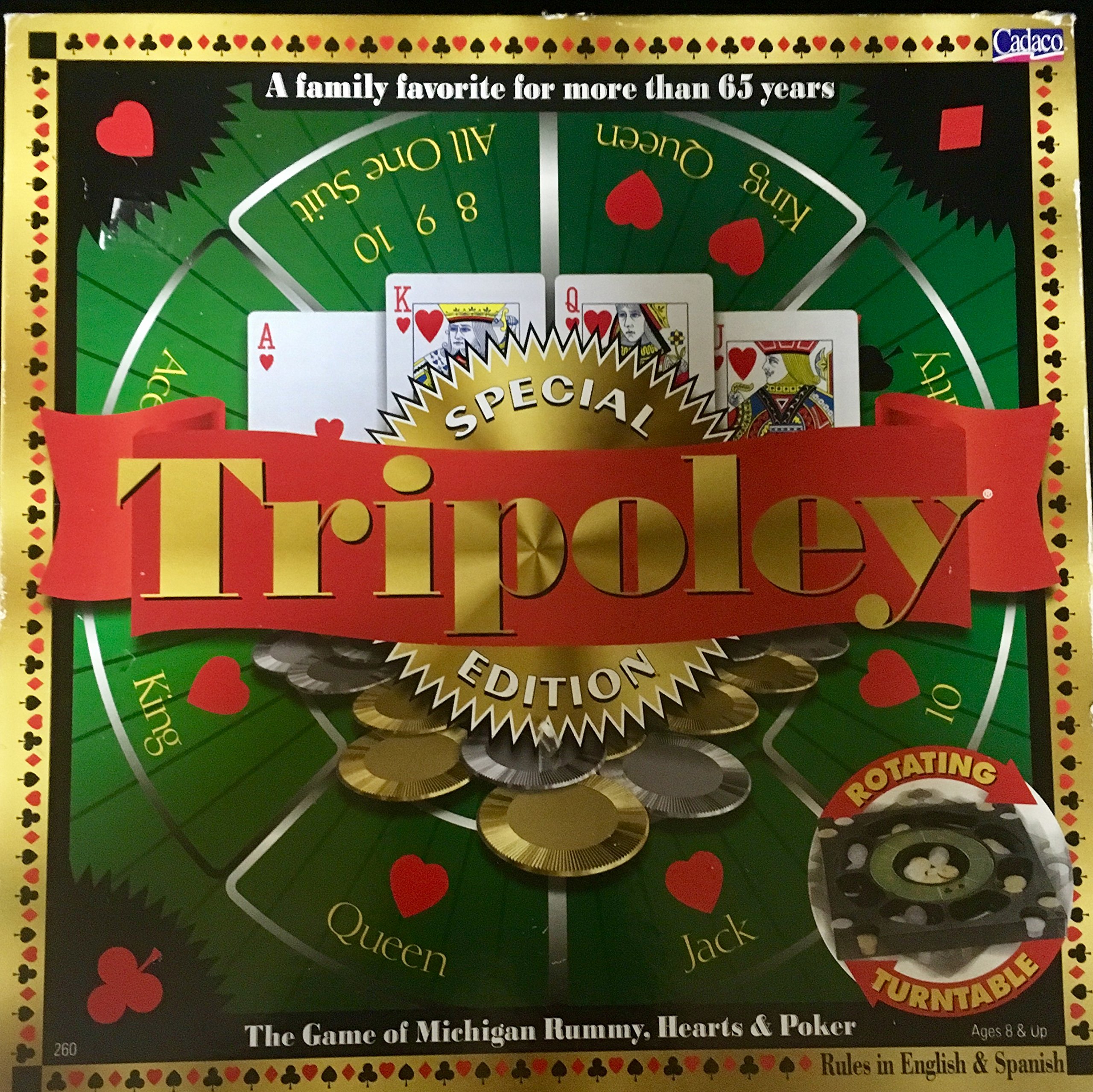 Amazon.com: Tripoley Special Edition From Cadaco 2000 : Toys & Games