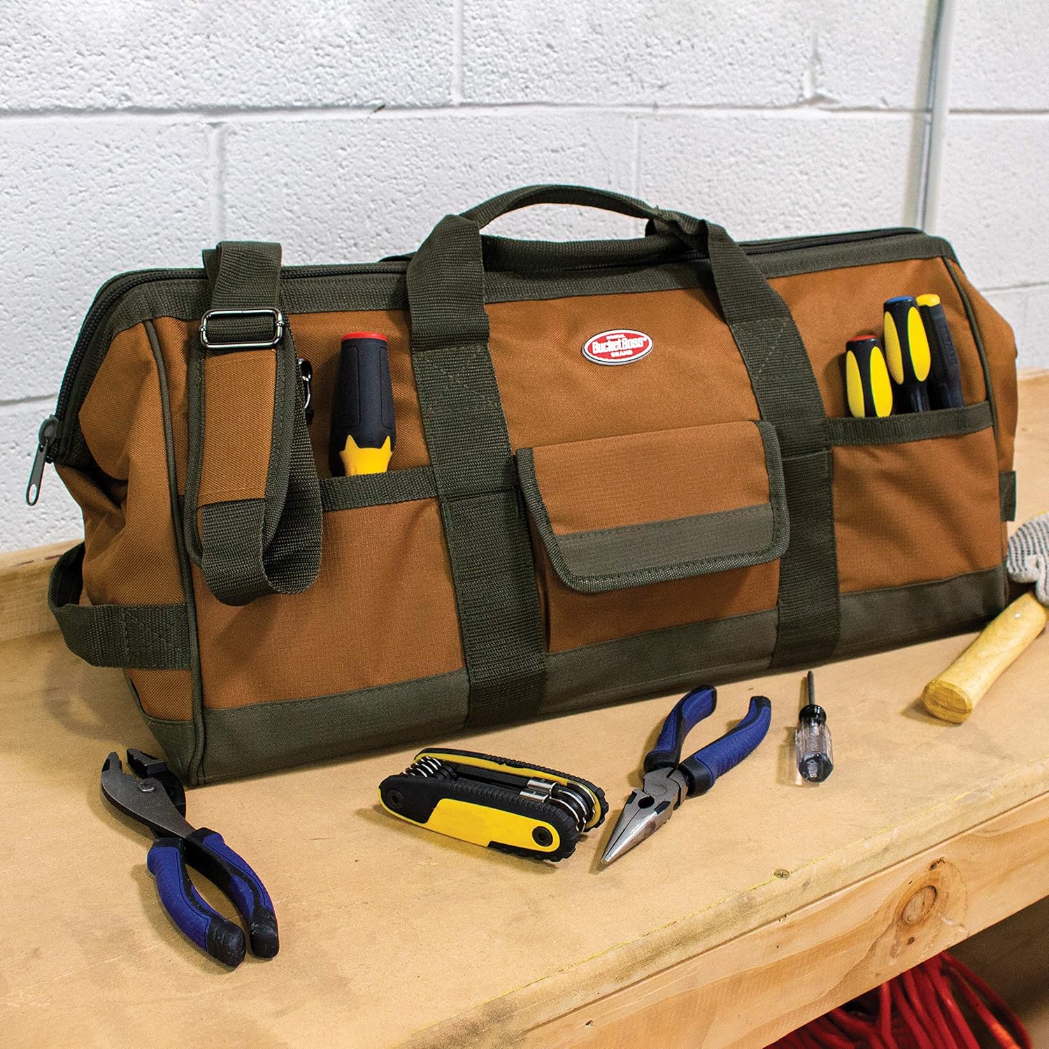 Tool Bag,Longboy,16 Pocket,24X10X10 - - 