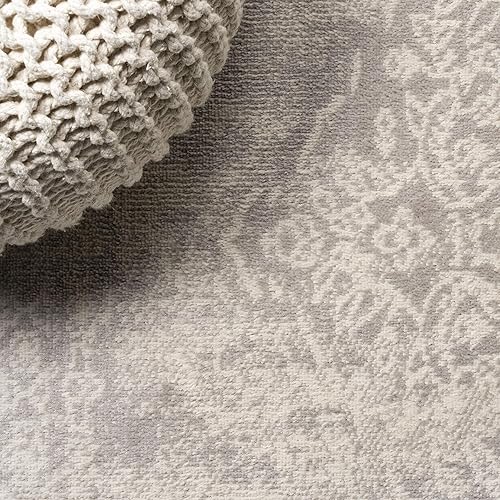 Miniatura 5 de JONATHAN Y MDP400D-5 Alhambra - Alfombra moderna con medallón ornamentado para interiores, estilo vintage, bohemio, fácil de limpiar, para