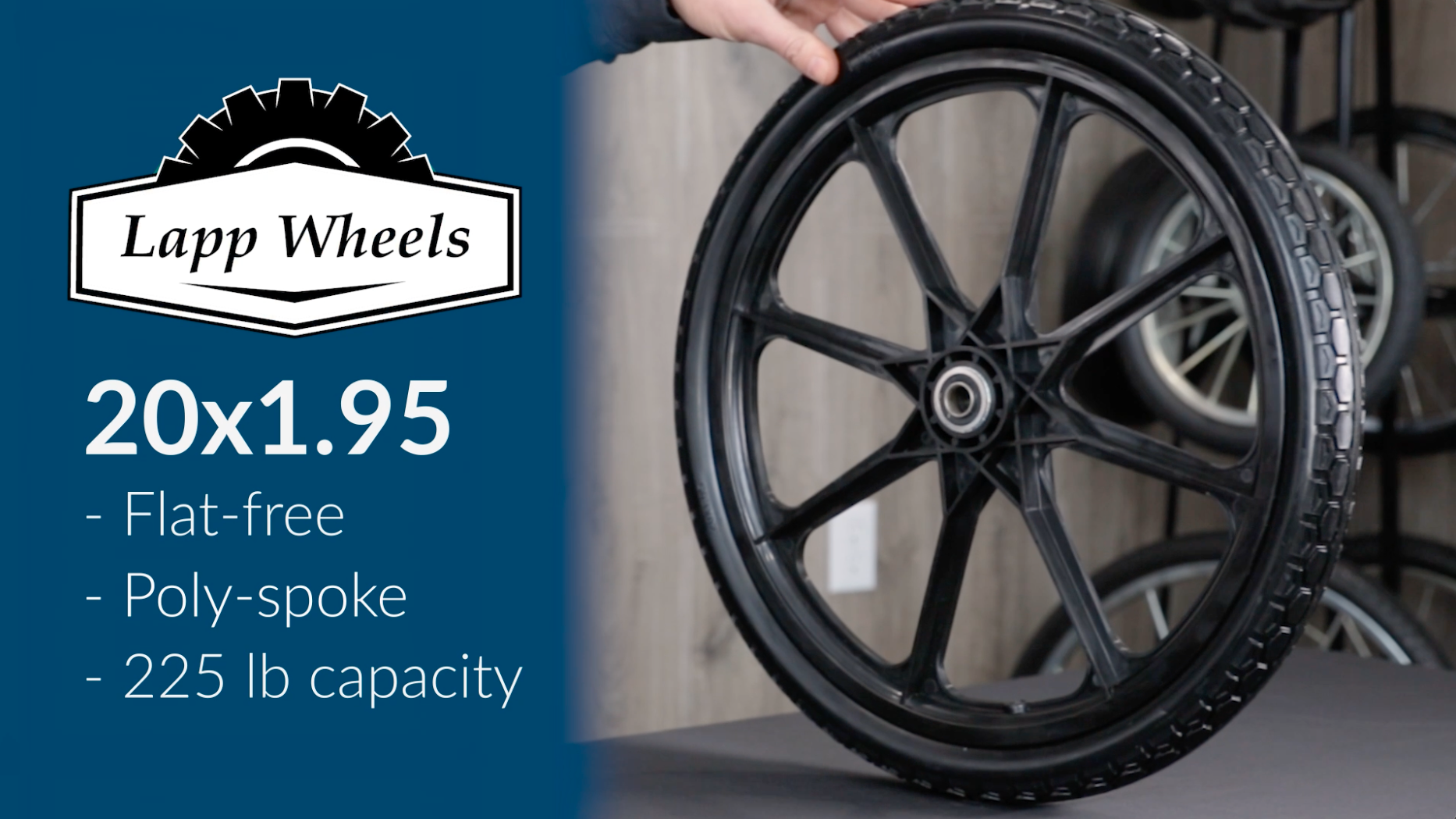 Amazon.com: Lapp Wagons Plastic Spoke Wheels for Garden Carts