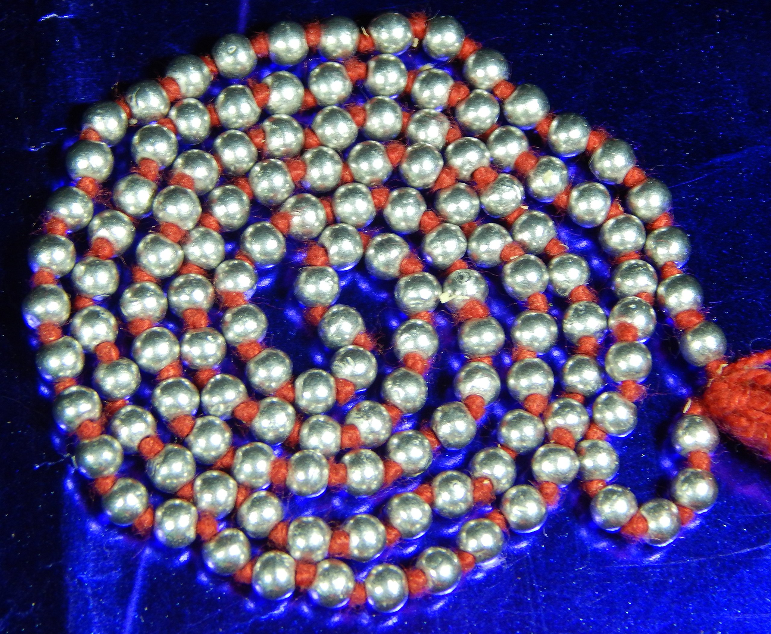 Takething Excusive Quality Parad Mala 2-3mm 108 Beads Parad Moti