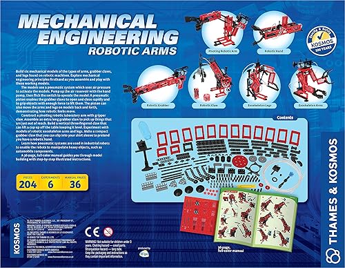 Miniatura 9 de Thames & Kosmos Candy Claw Machine STEM Experiment Maker Lab  Construye tu propia máquina de garras  Aprende hidráulica e ingeniería  Incluye
