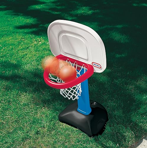 Miniatura 2 de Little Tikesjuego de baloncesto EasyScore 3 balones de básquetbol Azul