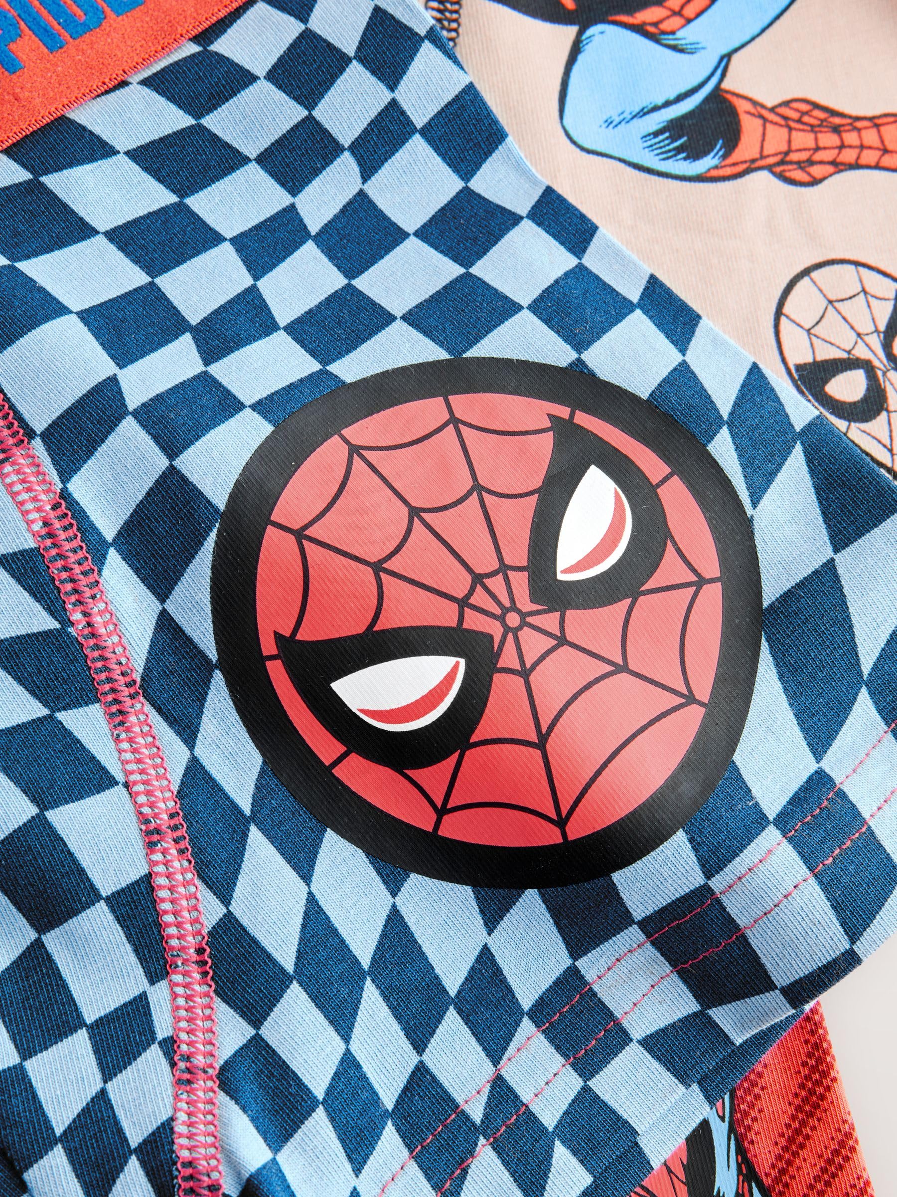 NEXT Garçon Boxer Spiderman, Lot de 5