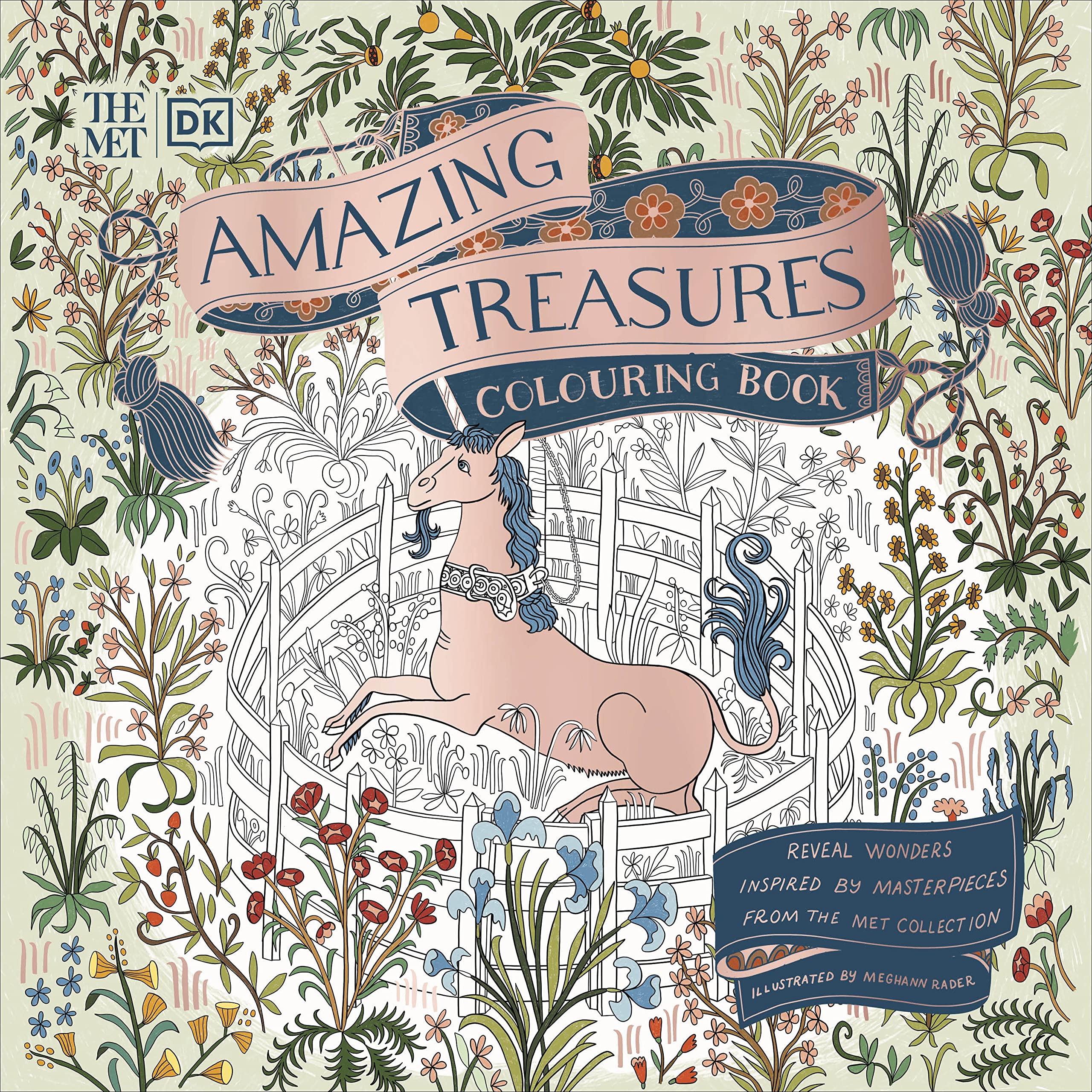 Met Amazing Treasures Colouring Book by Meghann Rader (Paperback Book)