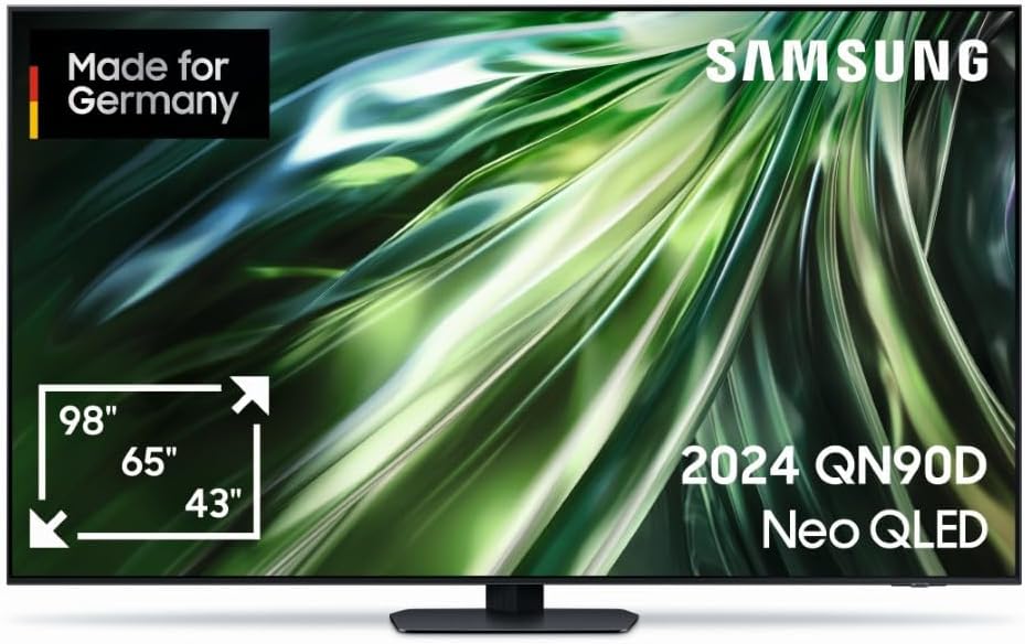 Samsung Neo QLED 55 Zoll 4K Fernseher mit KI und Quantum HDR+