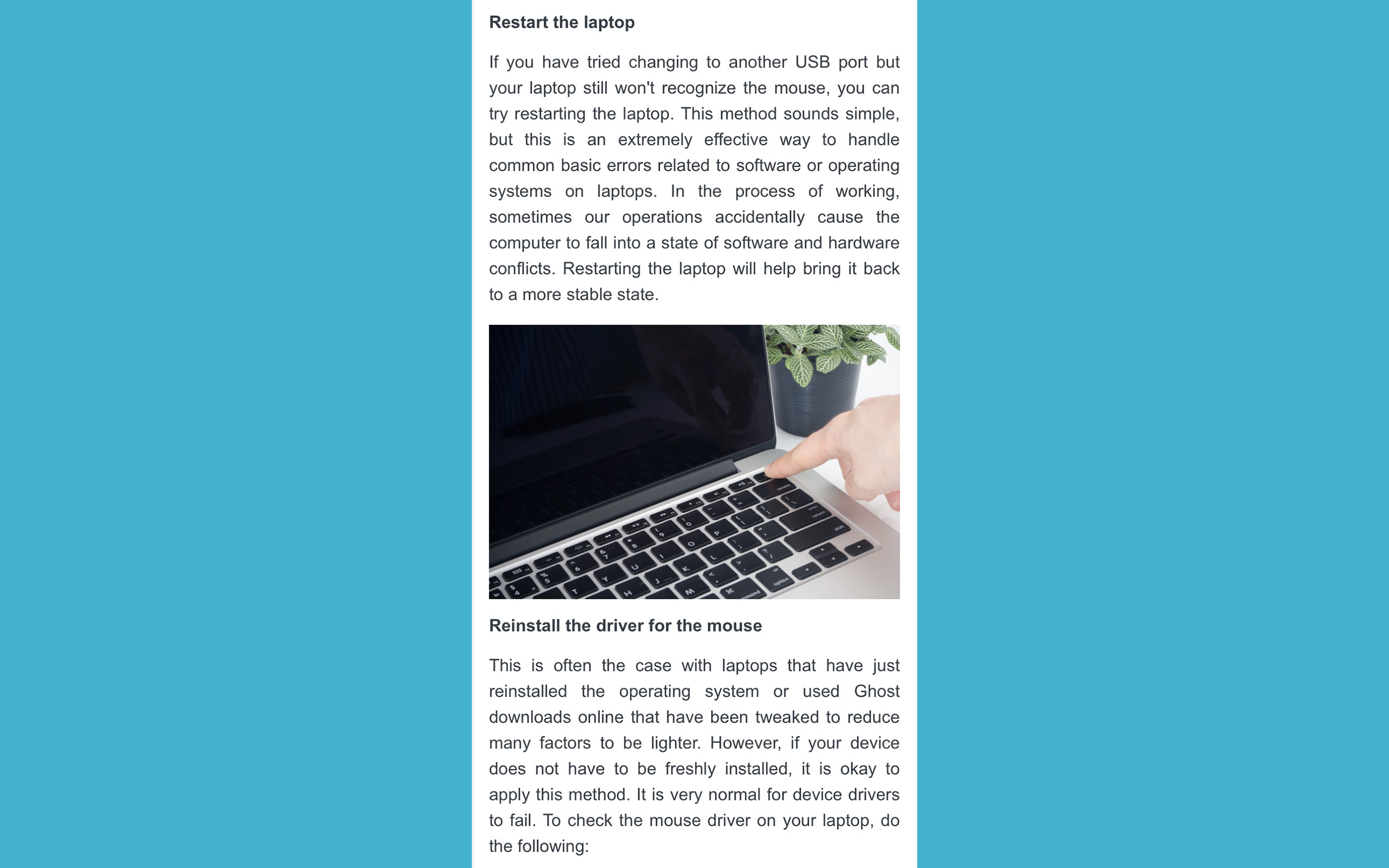HOW TO FIX LAPTOP NOT RECOGNIZING MOUSE ERROR GUIDE App on Amazon