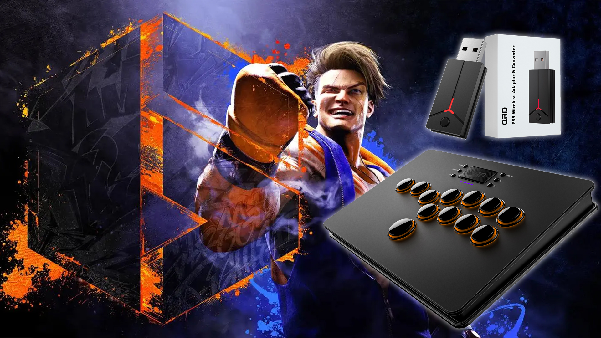 Amazon.com: QRD Maestro S3 Wireless Arcade Stick for Switch PS4