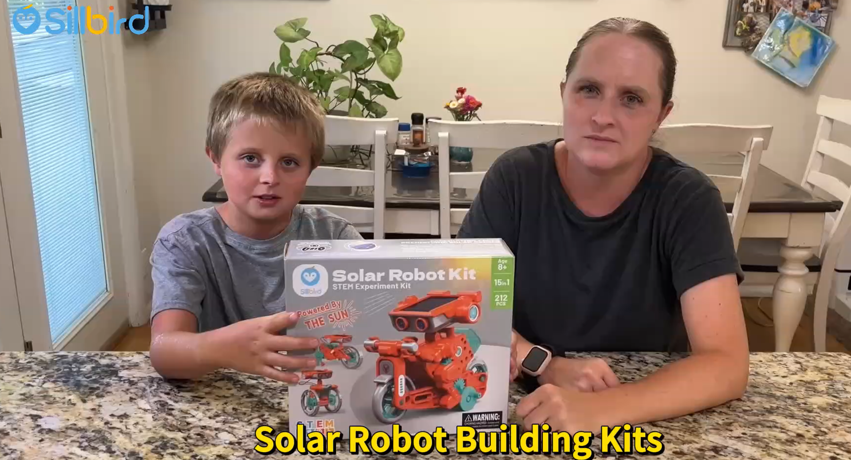 Sillbird Robot Solaire 10 En 1 – Kit Construction STEM 122 Pcs – Jouet Éducatif Enfants 6-12 Ans – Énergie Solaire Sans Pile