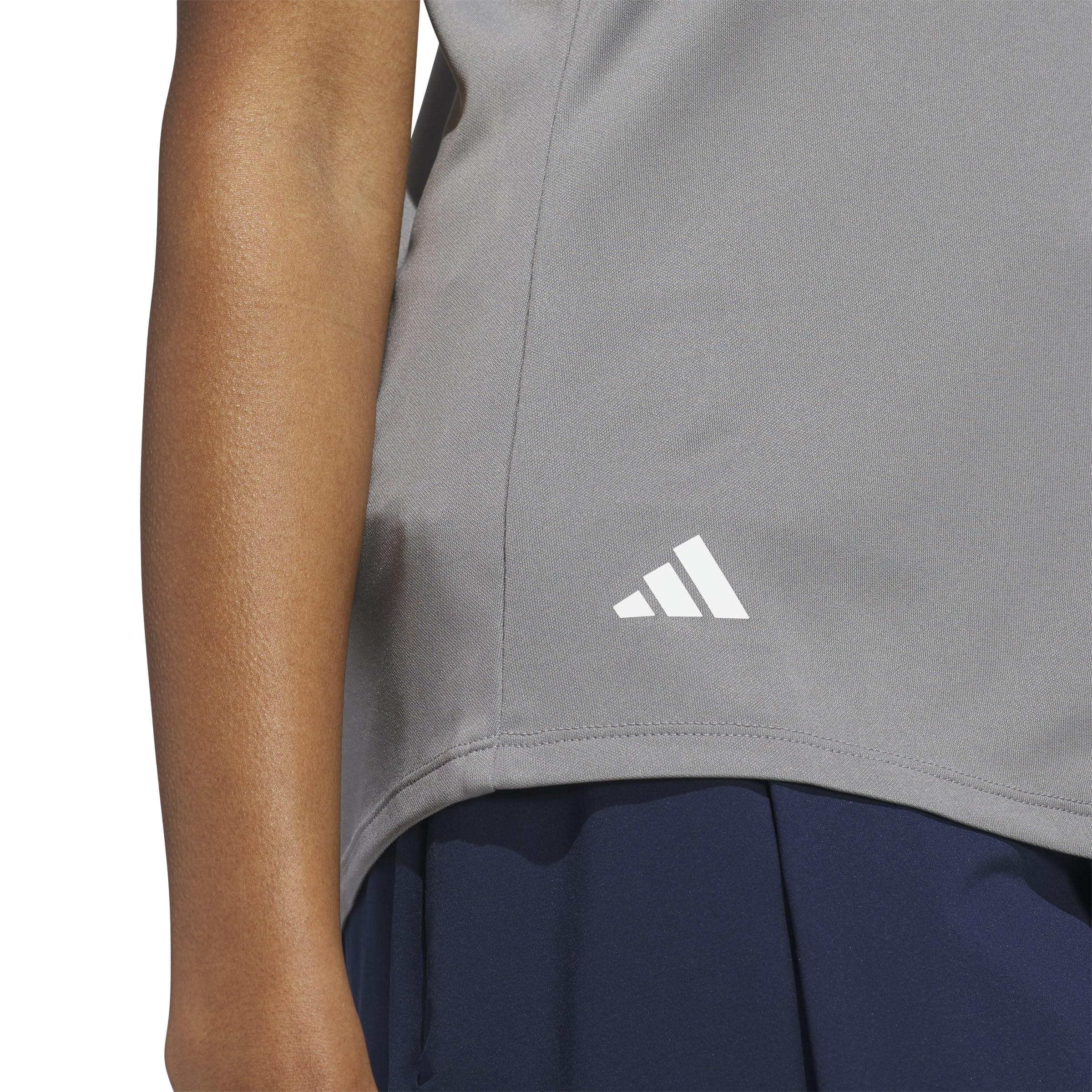 adidas Damen Solides Performance-Poloshirt für Damen, Kurzärmelig Golfhemd
