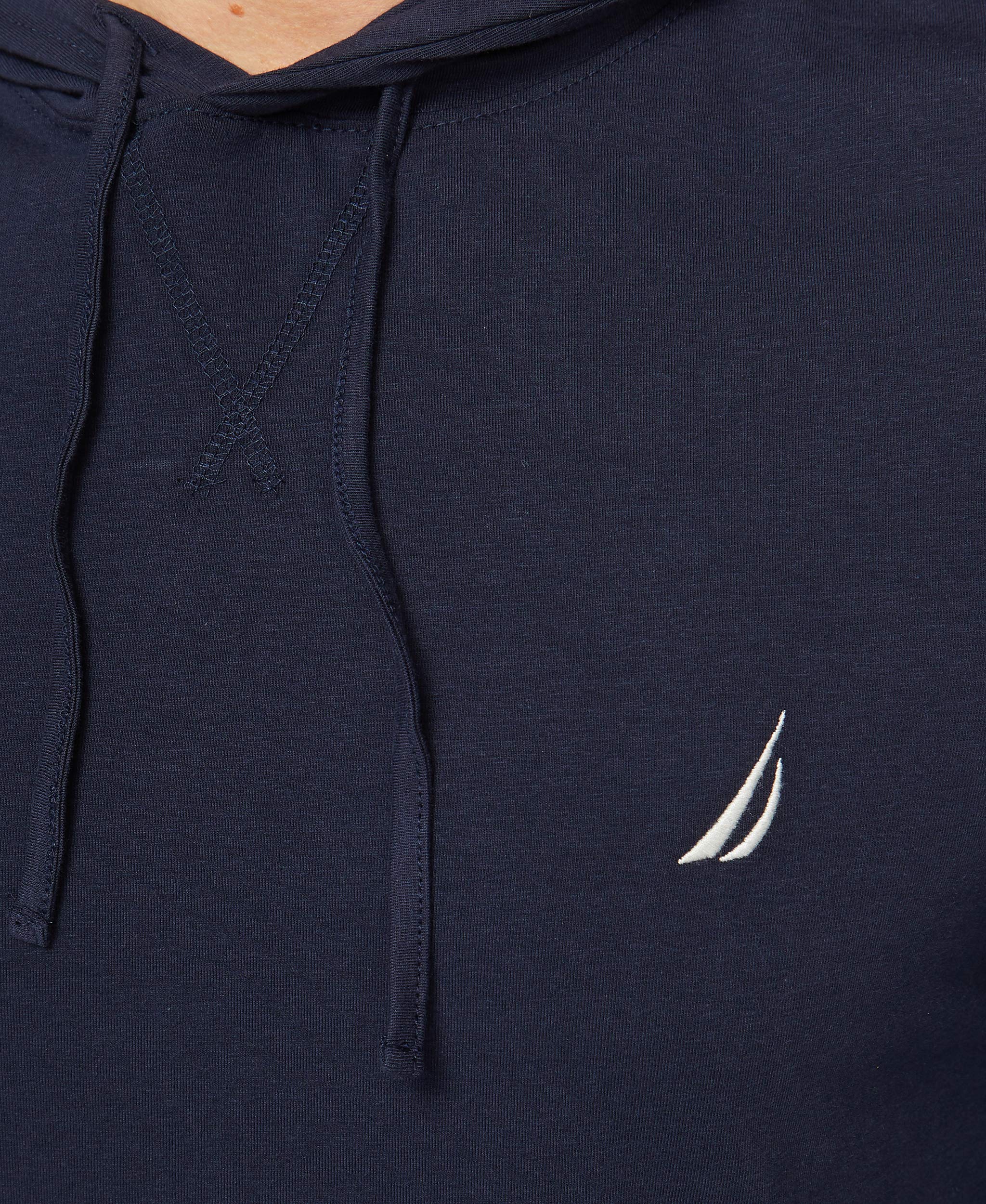 Nautica Men's Long Sleeve Pullover Hoodie Knit Shirt at Amazon Men’s Clothing store