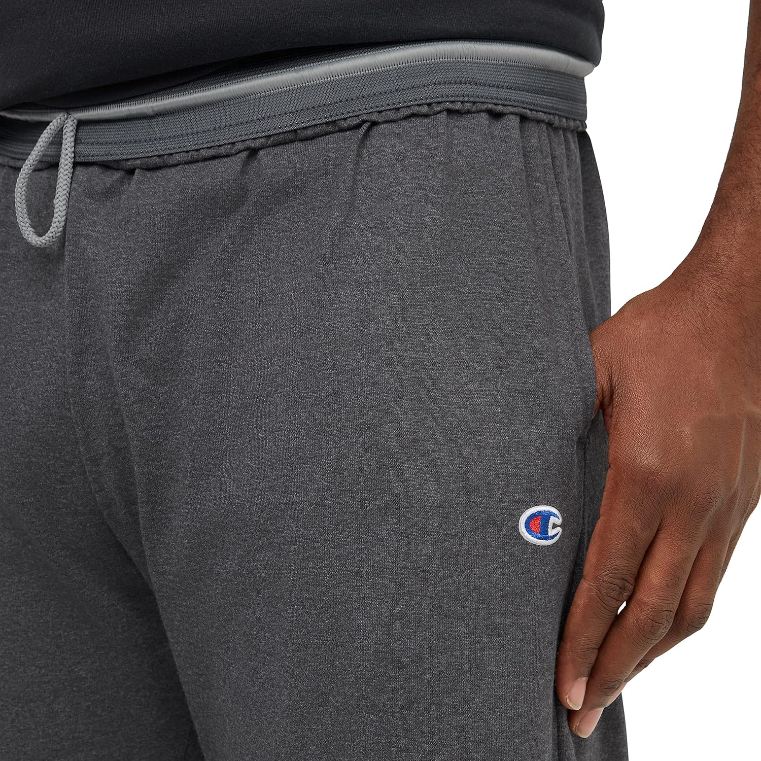 Champion Men's Open-Bottom Lounge Pants, Standard Fit, Lightweight, Available in Regular and Big & Tall - Image 4
