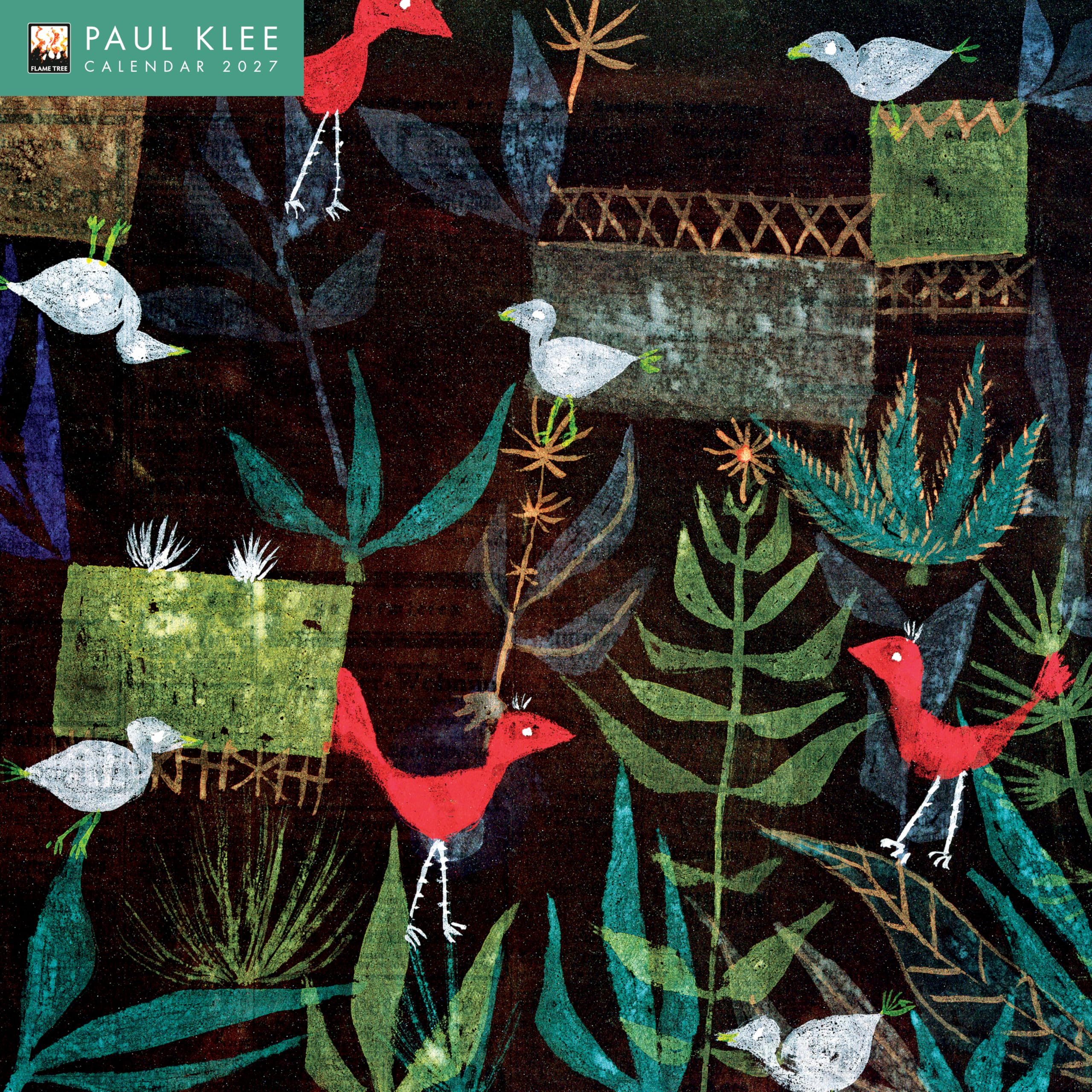Paul Klee Wall Calendar 2027 (Art Calendar): Original Flame Tree Publishing-Kalender [Kalender]