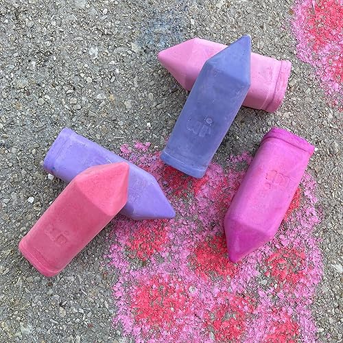 Miniatura 3 de Urban Infant Tiza para acera no tóxica para niños pequeños y niños, tiza gigante lavable para exteriores, Berry Land