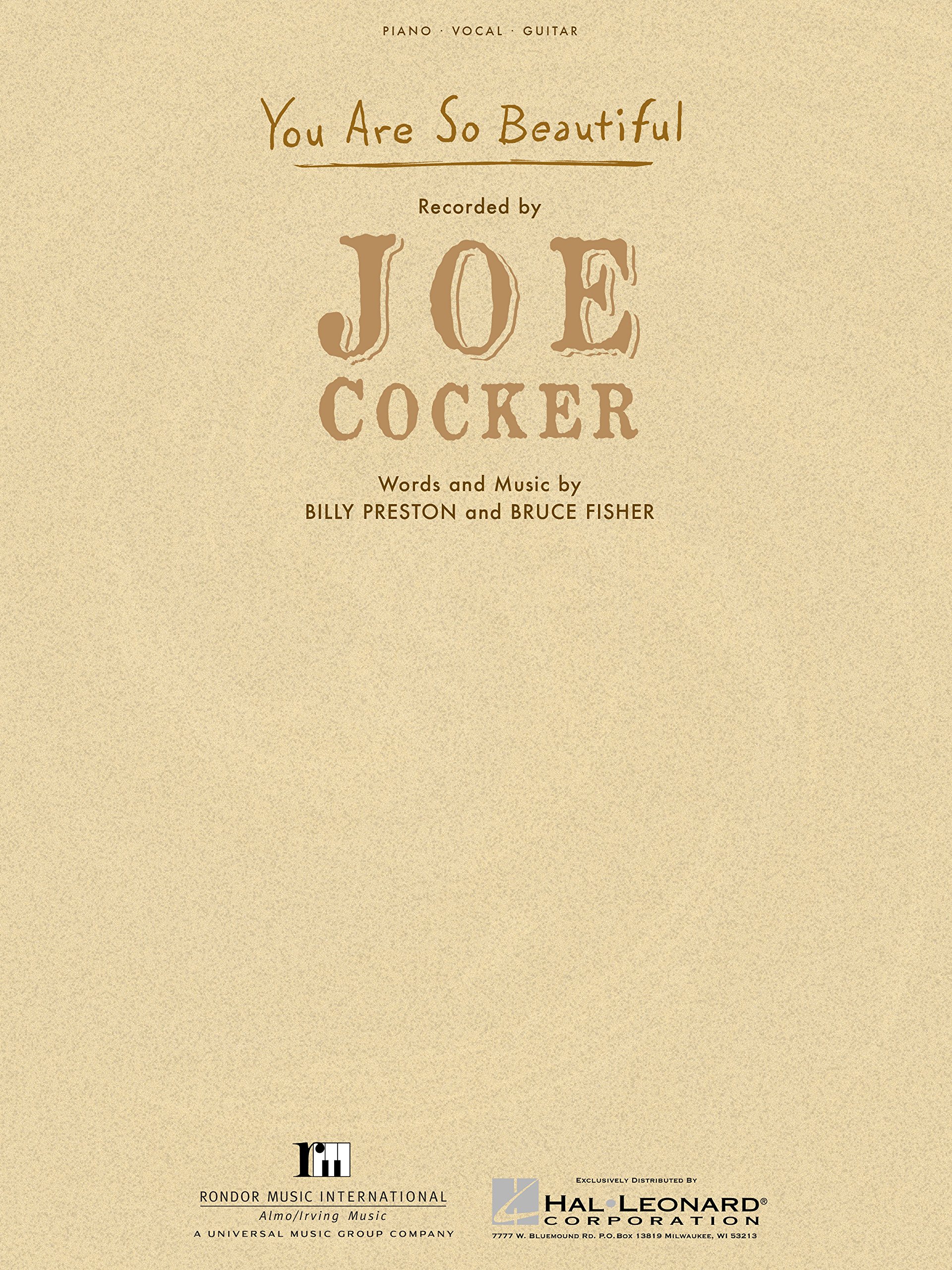 You Are So Beautiful