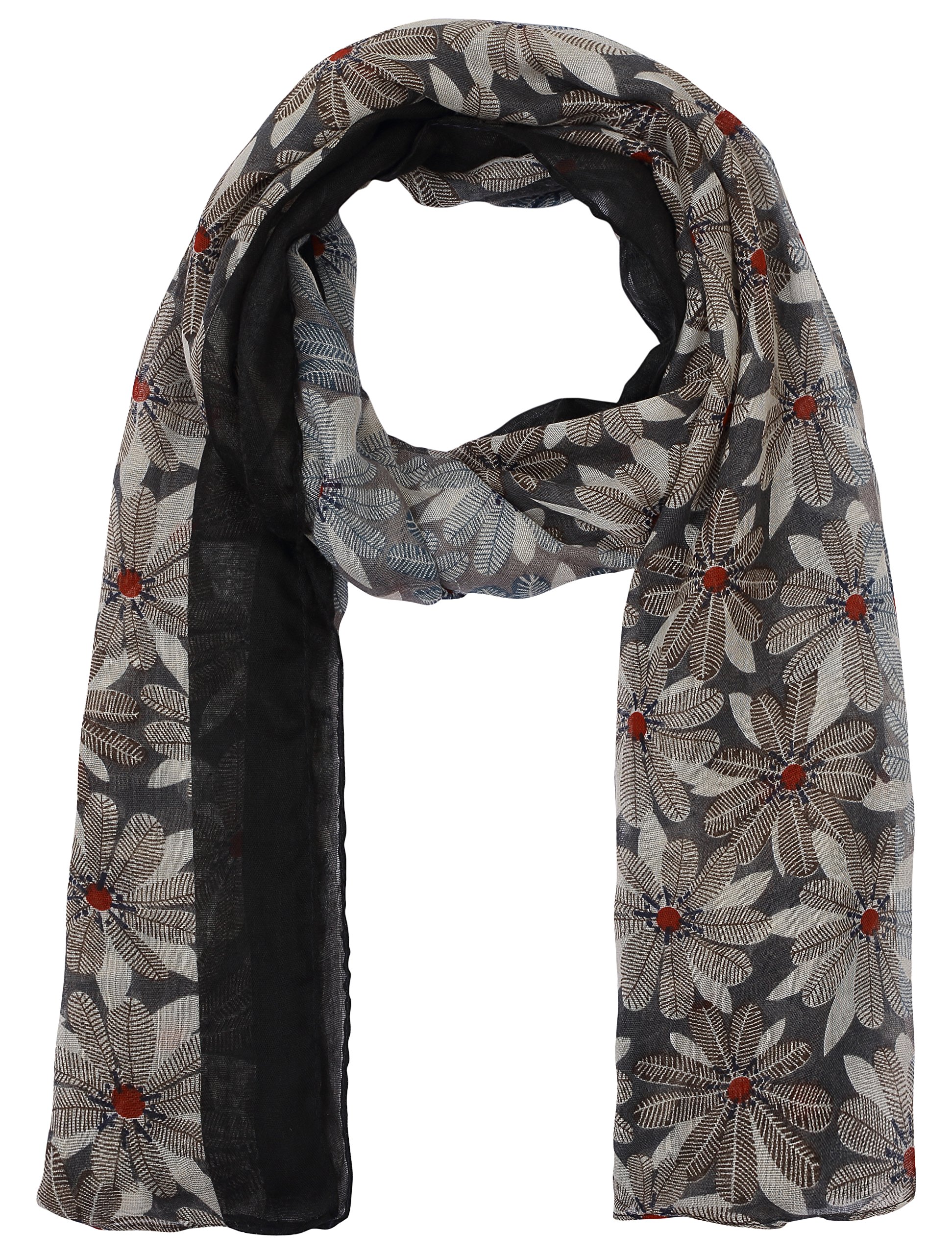 Ushayaan Women's Stole (Grey)