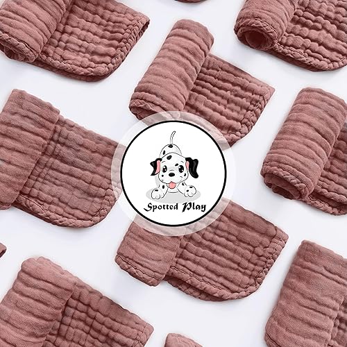 Miniatura 51 de Paquete de 8 pañitos grandes para bebés, de 20 por 10 pulgadas, son ultra absorbentes, se pueden lavar a mano, ideales para recién nacidos, toalla