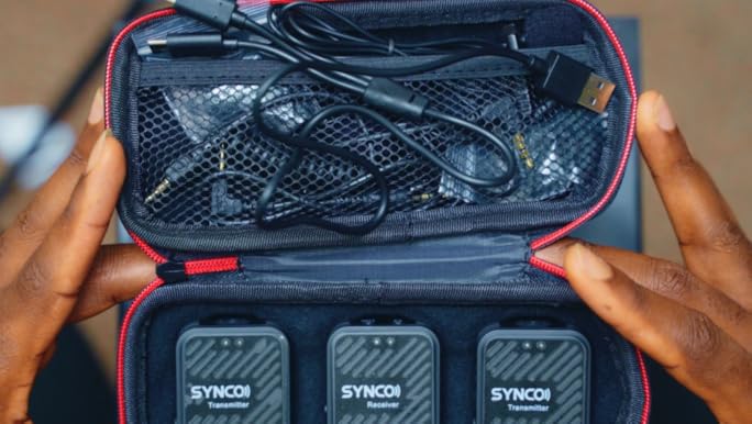 Amazon.com: SYNCO Wireless Lavalier Microphone G1(A2), 2.4G