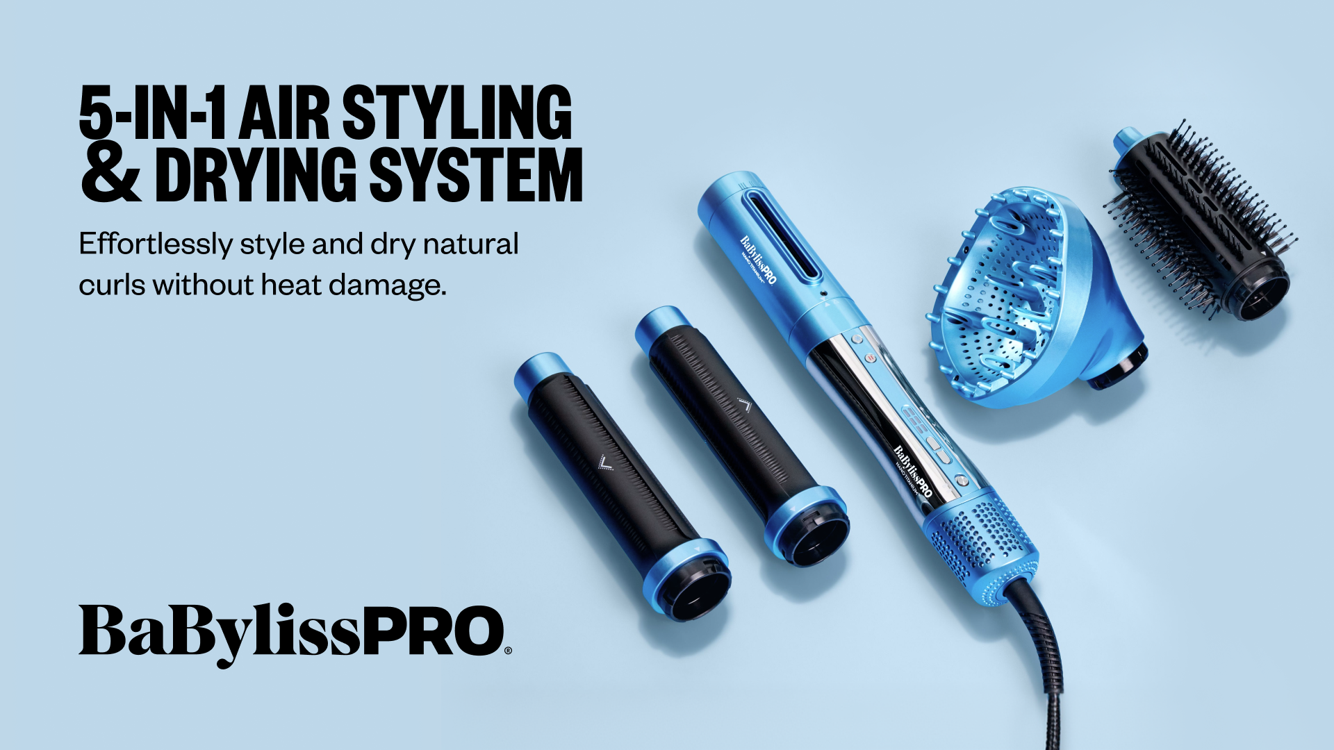 ヘアアイロン BaBylissPRO Amazon.com: BaBylissPRO 5-in-1 Air Styling & Drying System | No