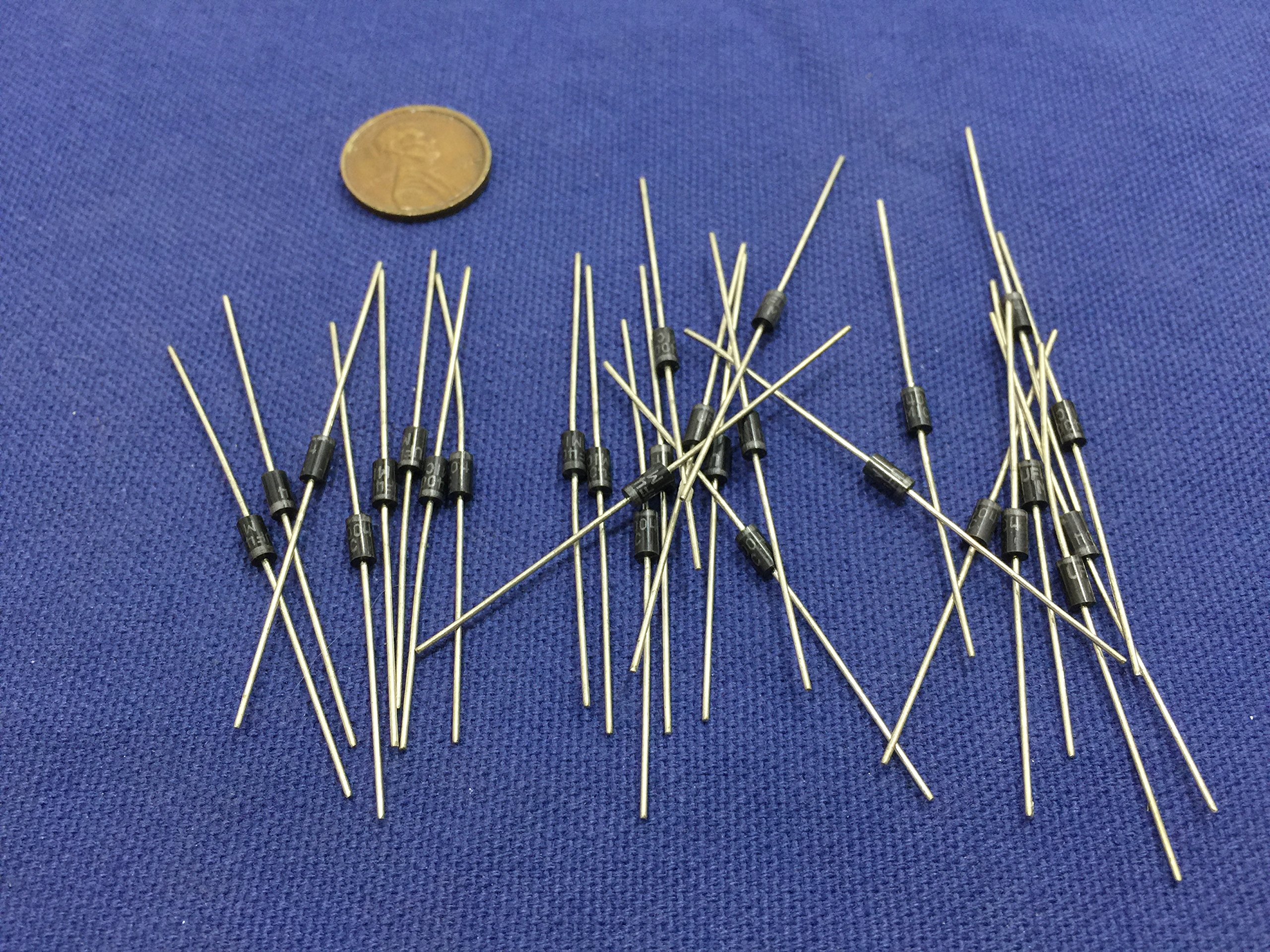 25 Pieces Uf4004 Do-41 1a 400v Fast Recovery Diode Diodes 1 Amp 25x 25pcs B20