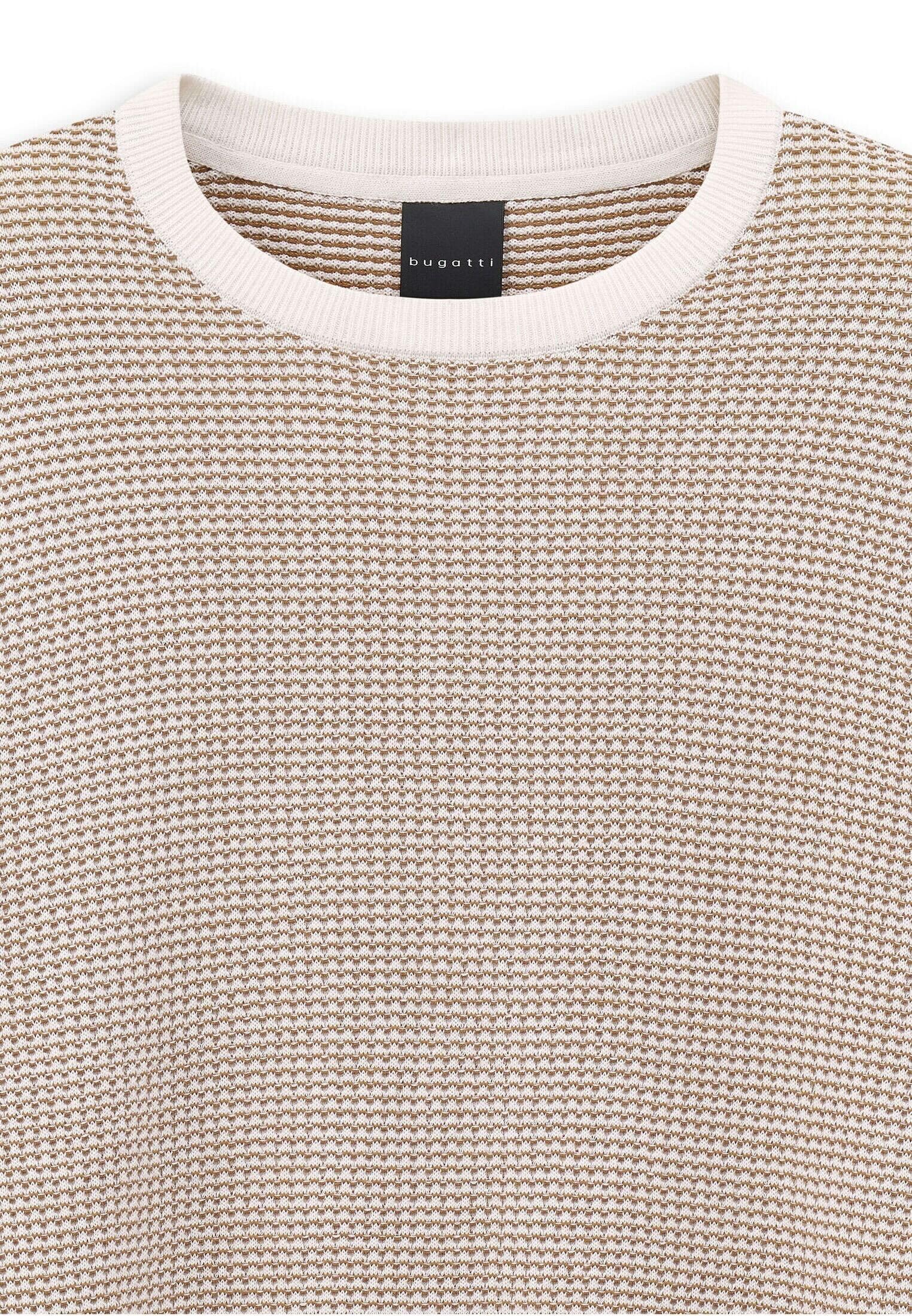 bugatti Herren Pullover Rundhals 7400-15513E | Baumwolle Regular Fit