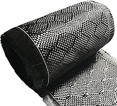 4 in x 5 FT - Bee Hive - CARBON FIBER FABRIC-2x2 Twill WEAVE-3K - 220g-Black