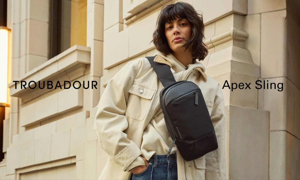 Amazon.com: Troubadour Apex Sling - 7L Hands-Free Storage for