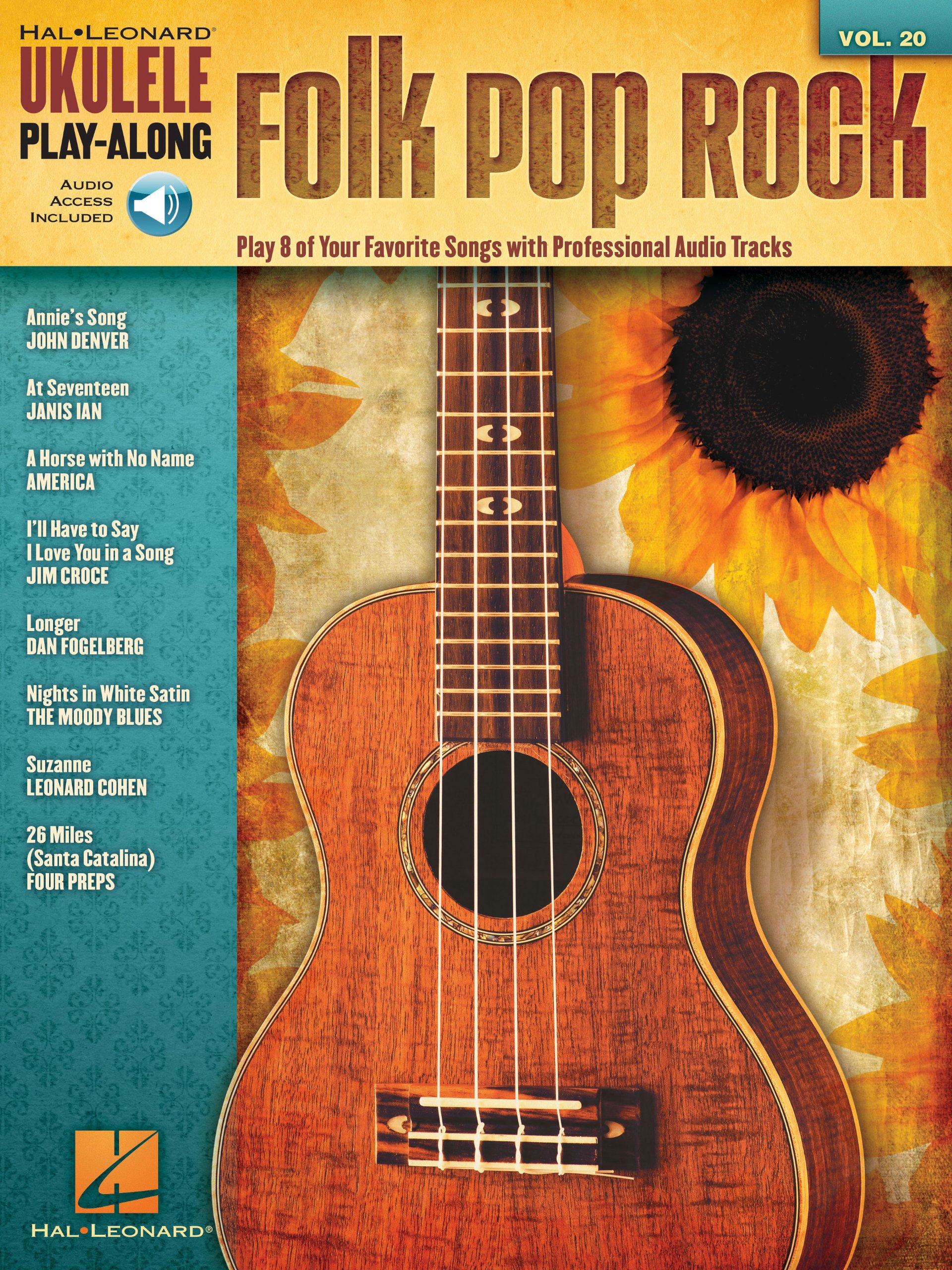 Folk Pop Rock Ukulele Songbook: Ukulele Play-Along Volume 20