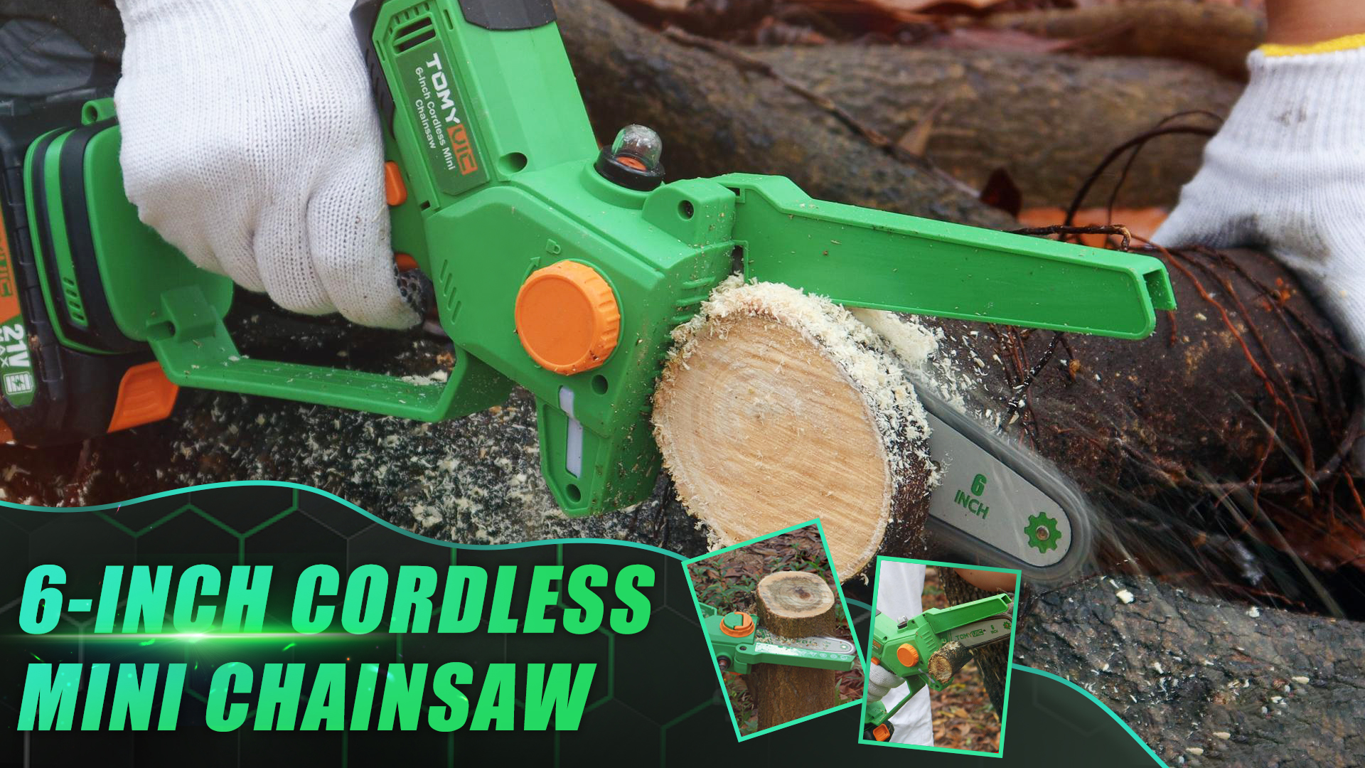 Amazon.com : Tomyvic Mini Chainsaw for Family Use: 6 Inch