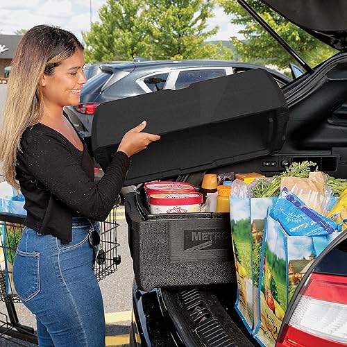 Miniatura 8 de Metro Mightylite ML180XL - Transportador de alimentos aislado de carga superior, multiusos, de grado profesional, enfriador aislado y calentador de