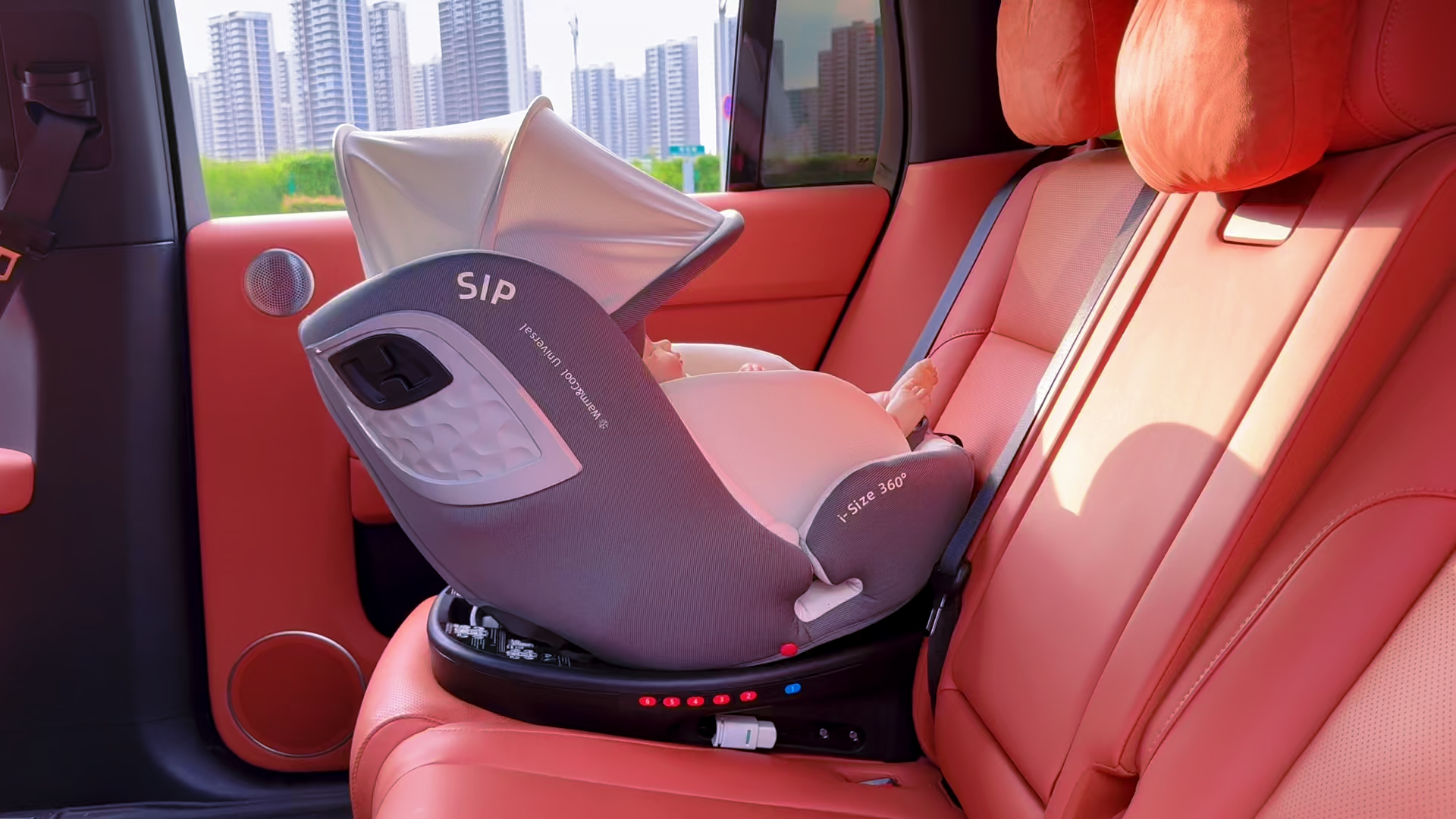 Amazon | Heekin チャイルドシート360回転式 ISOFIX+トップテザー R129