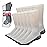 Debra Weitzner Diabetic Socks For Men and Women Loose Fit Non-Binding Cotton Crew Socks 6 Pairs